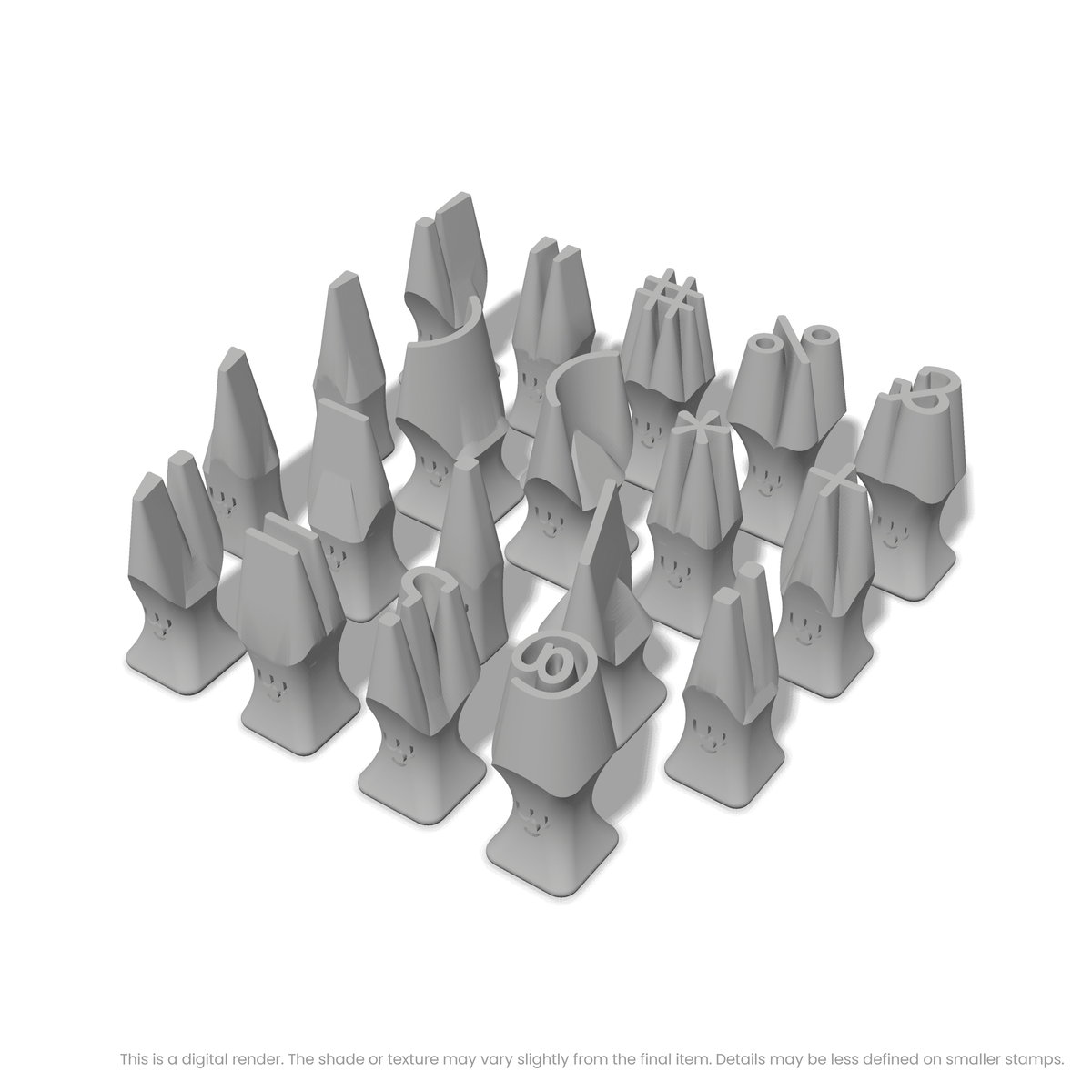 Courier Prime | Symbol Stamp Sets - Ceramind® Tools