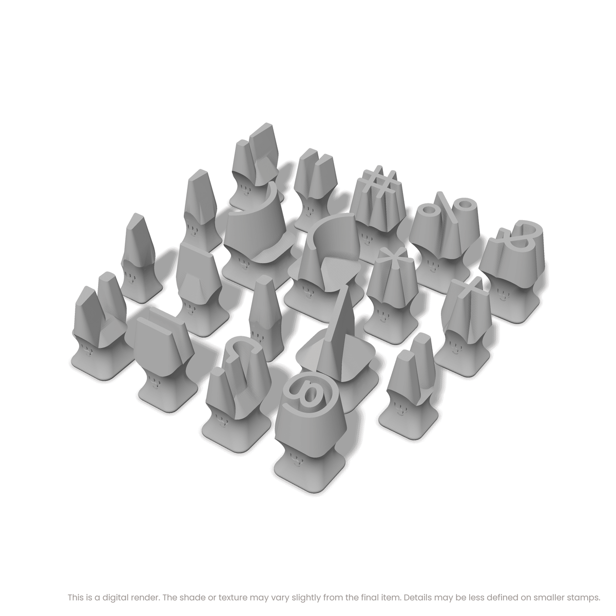 Courier Prime | Symbol Stamp Sets - Ceramind® Tools