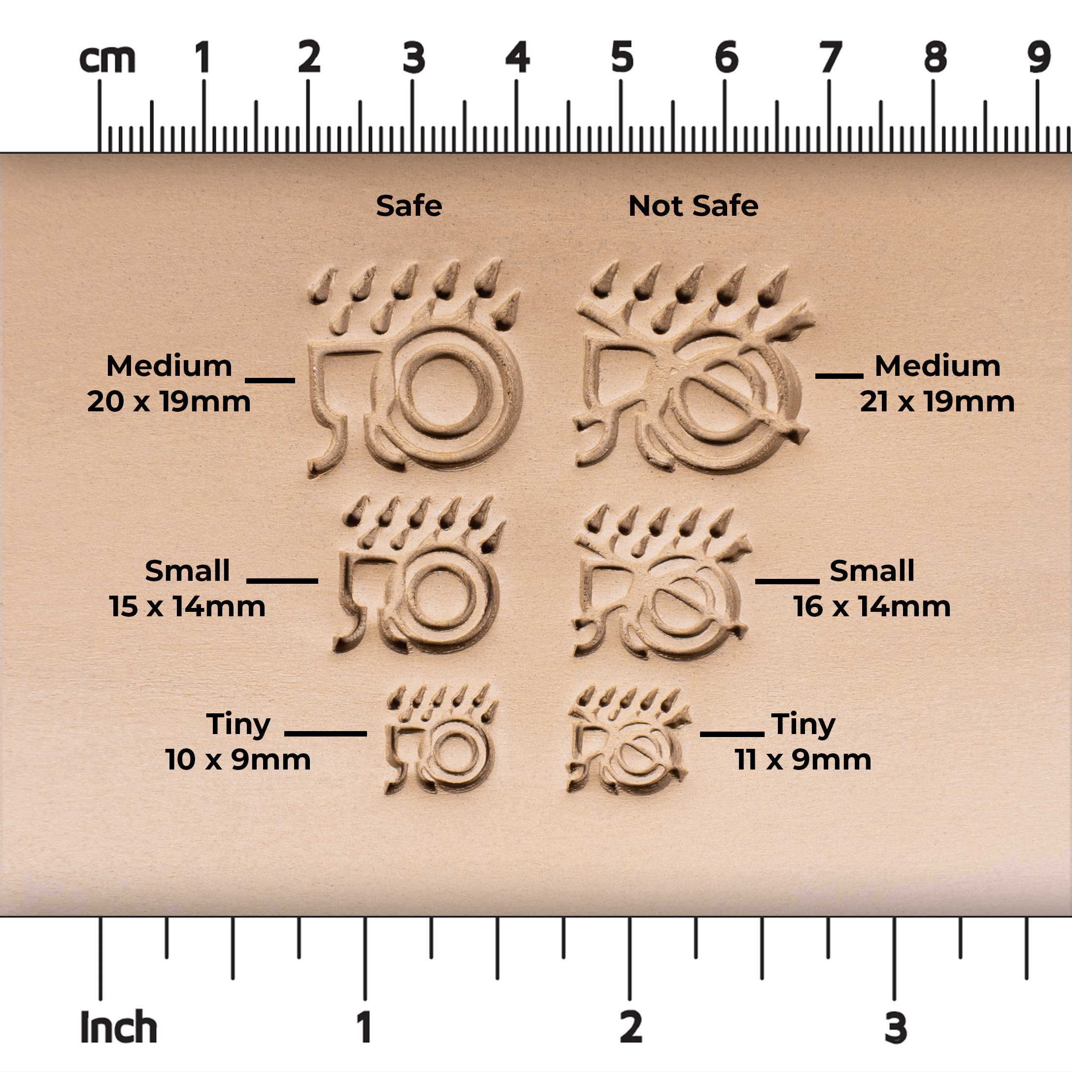 Dishwasher Safe or Not Safe Clay Stamps - Ceramind® Tools