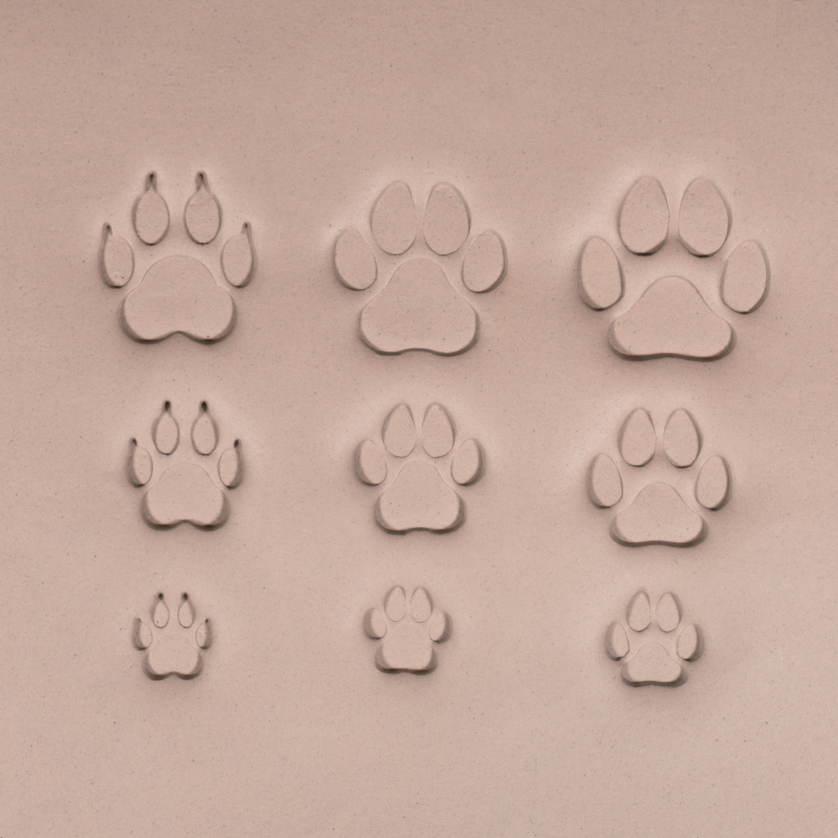 Dog Paw Stamps - Ceramind® Tools