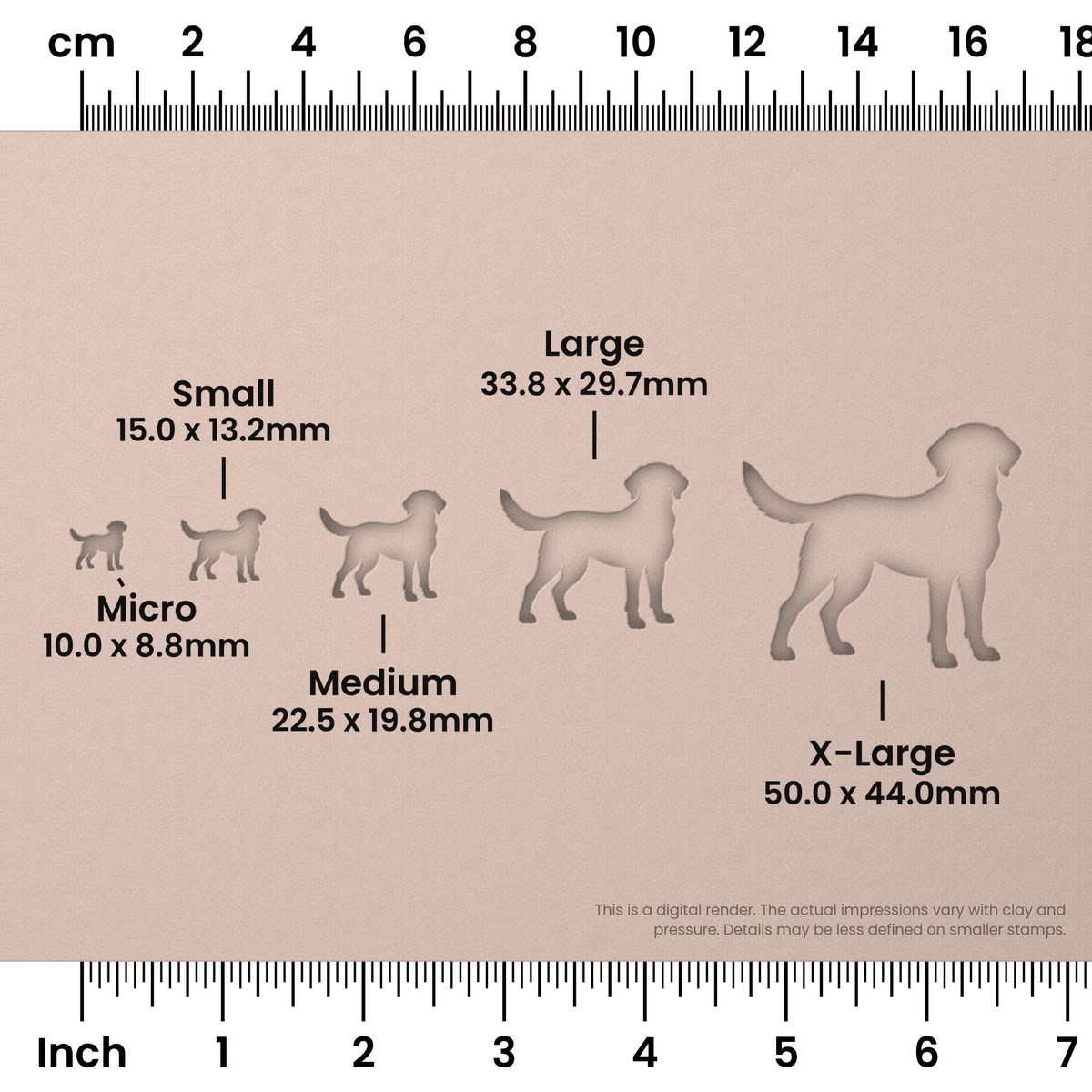 Dog Stamps - Ceramind® Tools