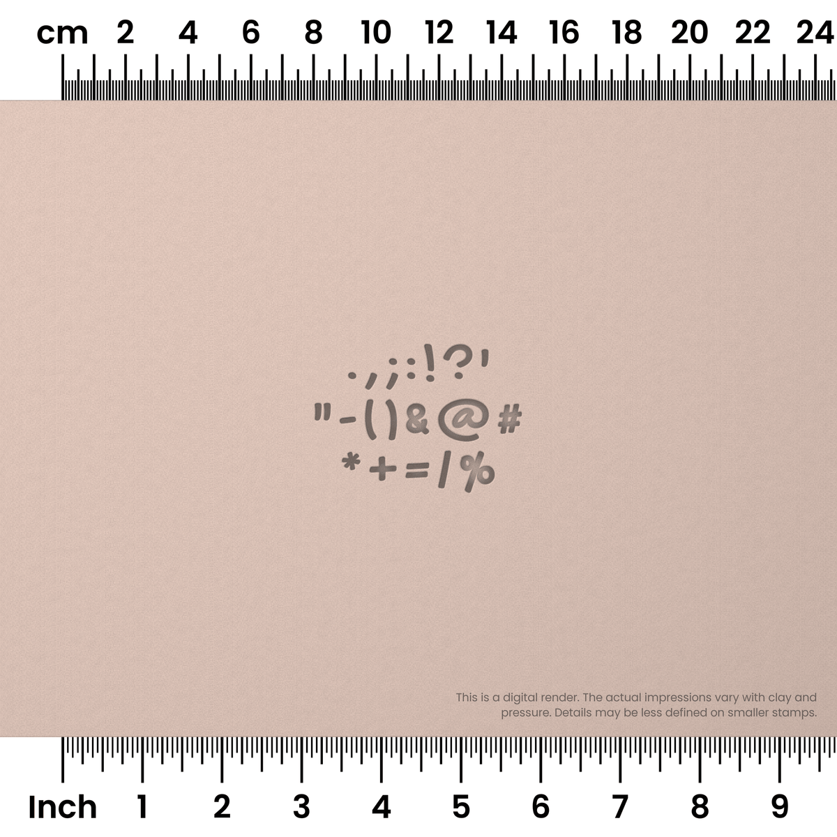 Gochi Hand | Symbol Stamp Sets - Ceramind® Tools