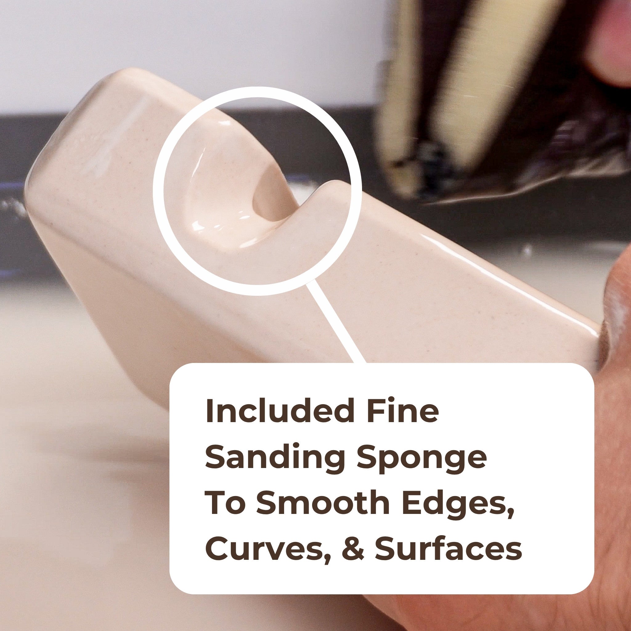Hexagon Handle | Master Slip Casting Mold Kit | 3 Styles, 7 Sizes, 21 Total Variations - Ceramind® Tools