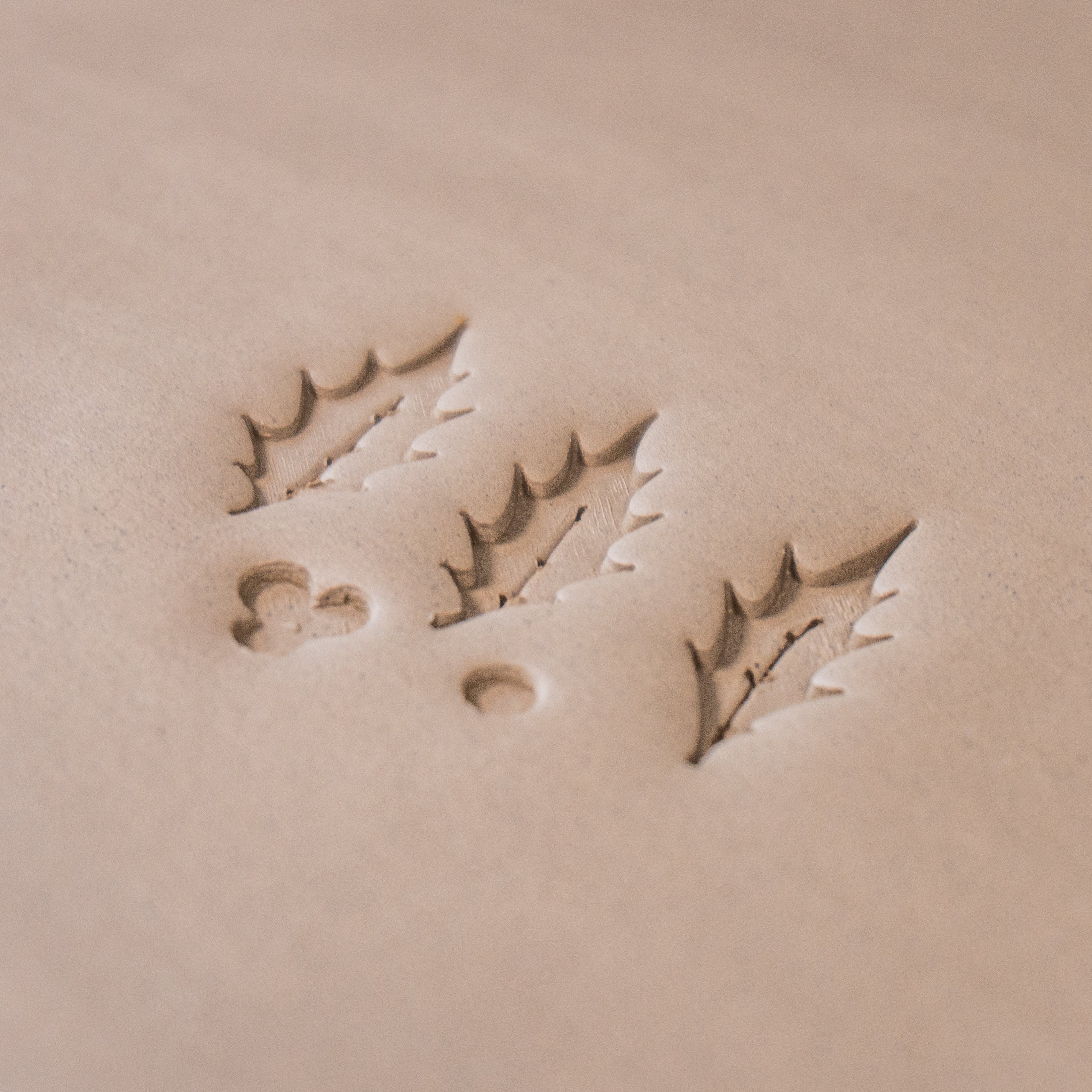 Holly Leaf & Berry Stamps - 3 Sizes - Ceramind® Tools