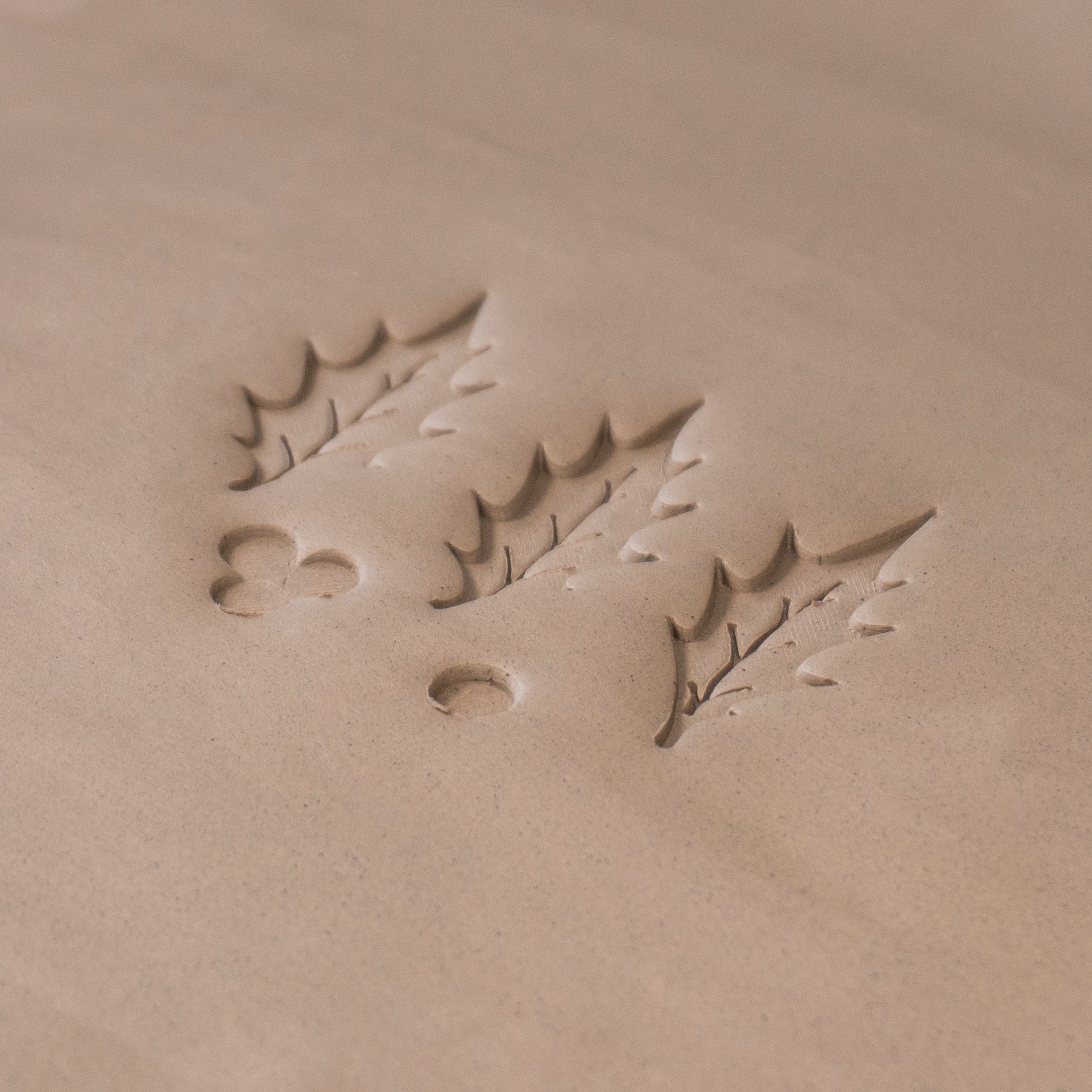 Holly Leaf & Berry Stamps - 3 Sizes - Ceramind® Tools