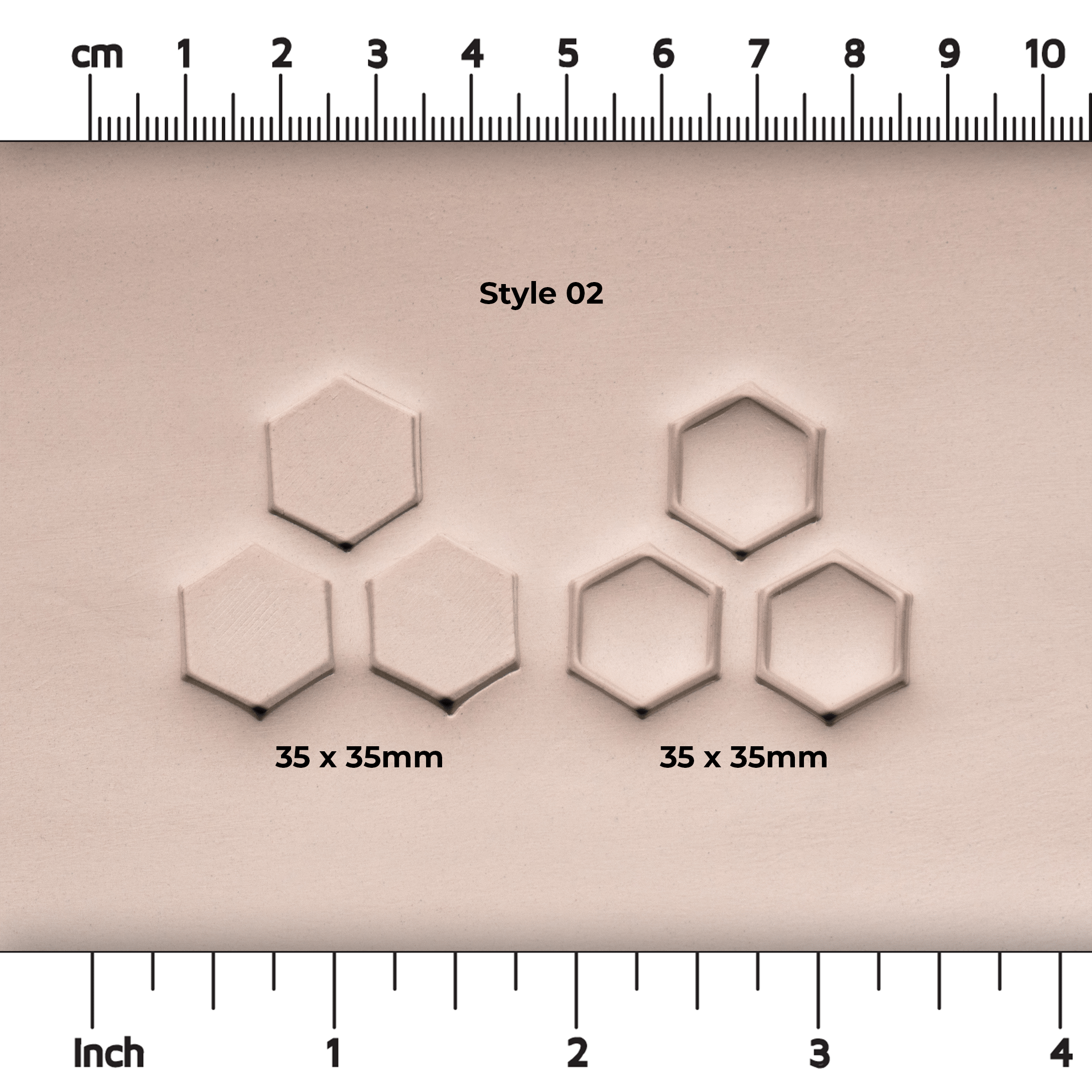 Honeycomb Stamps - Ceramind® Tools