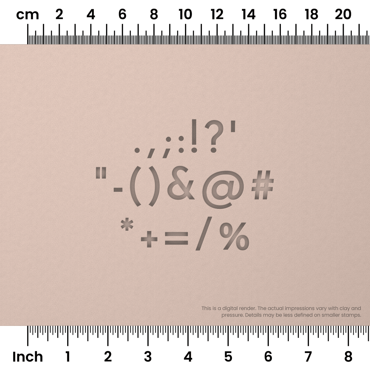 Josefin Sans | Symbol Stamp Sets - Ceramind® Tools