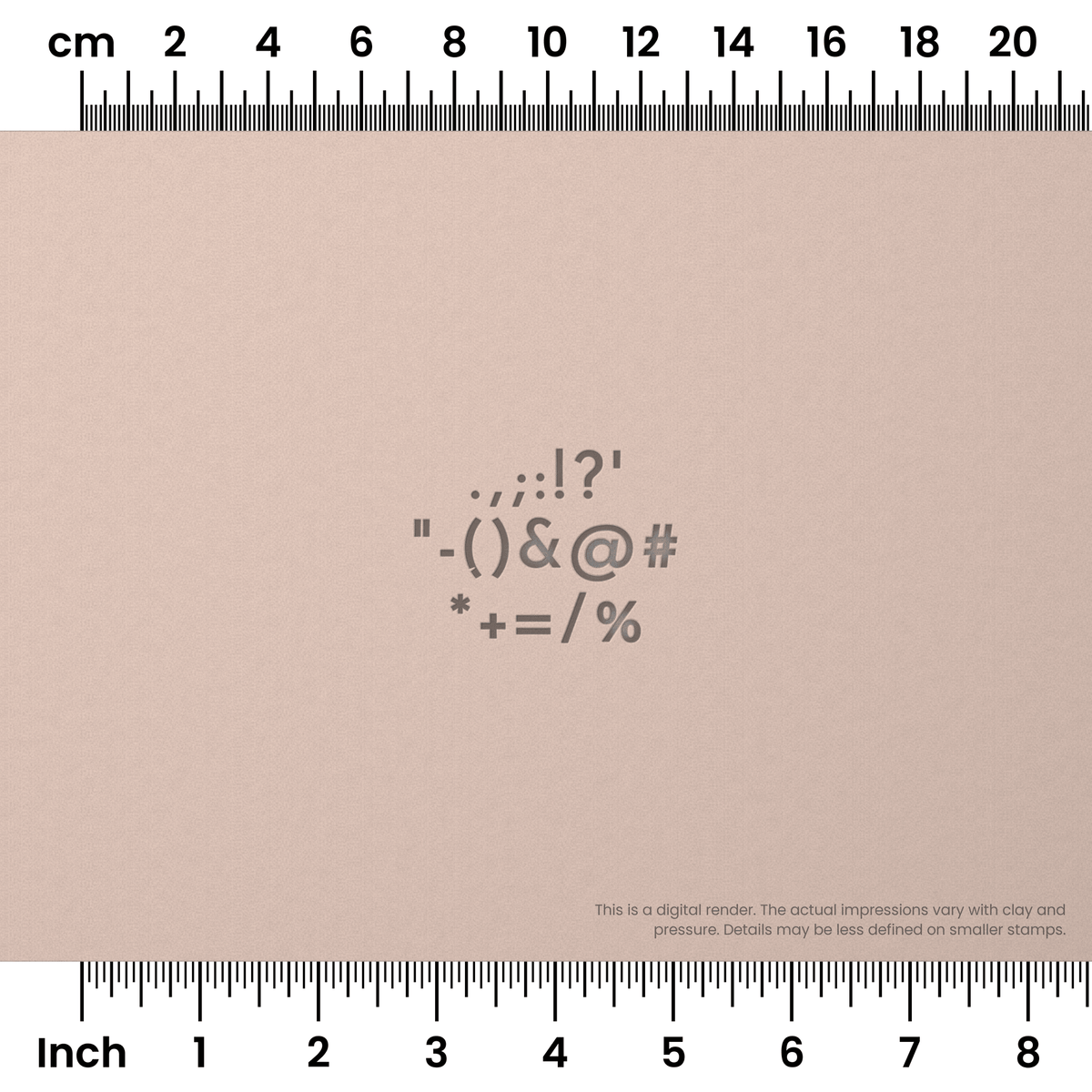 Josefin Sans | Symbol Stamp Sets - Ceramind® Tools