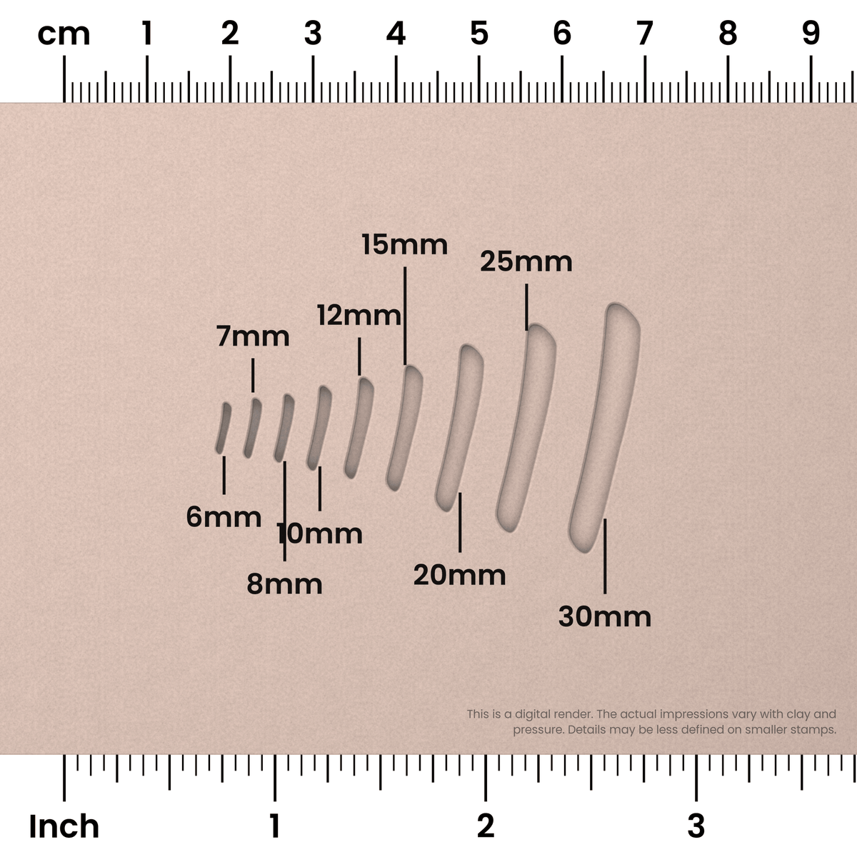 Kalam | Number Stamp Sets - Ceramind® Tools