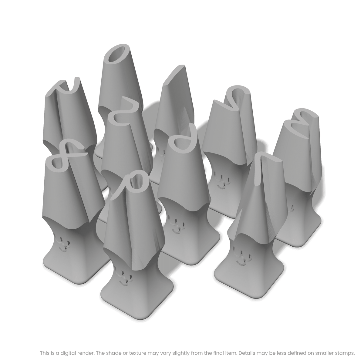 Kalam | Number Stamp Sets - Ceramind® Tools