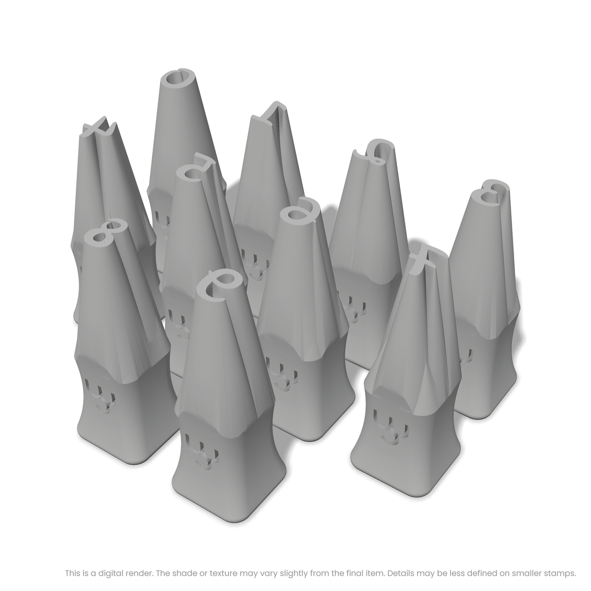Leckerli One | Number Stamp Sets - Ceramind® Tools