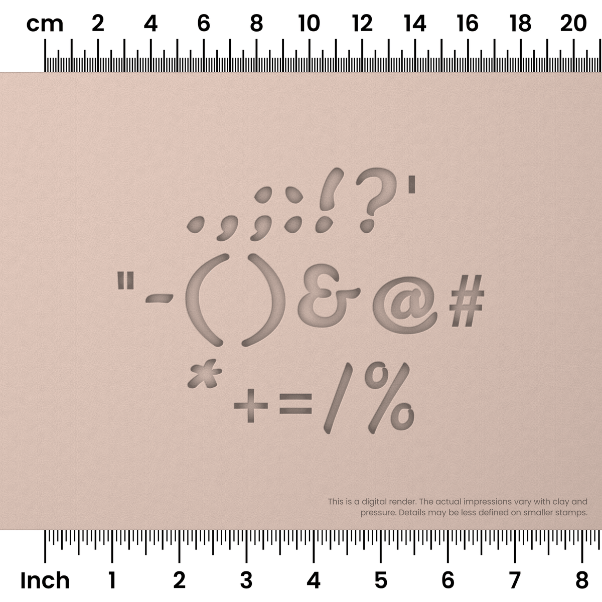 Leckerli One | Symbol Stamp Sets - Ceramind® Tools