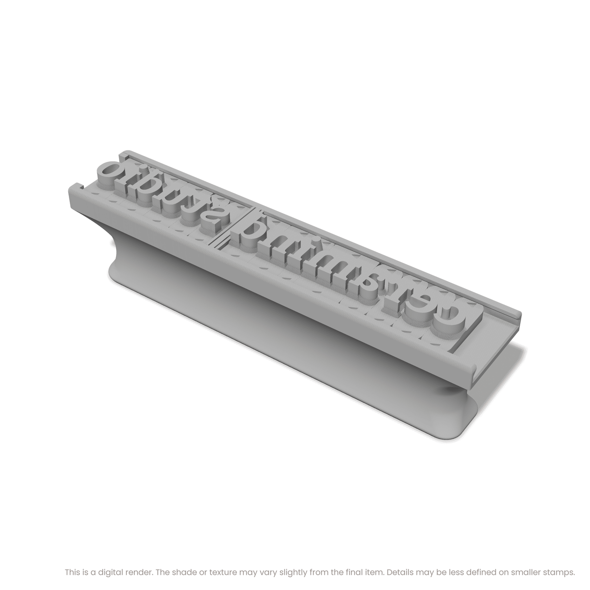 Lora | Font Rail Stamp Sets | Letters, Numbers, and Symbols - Ceramind® Tools