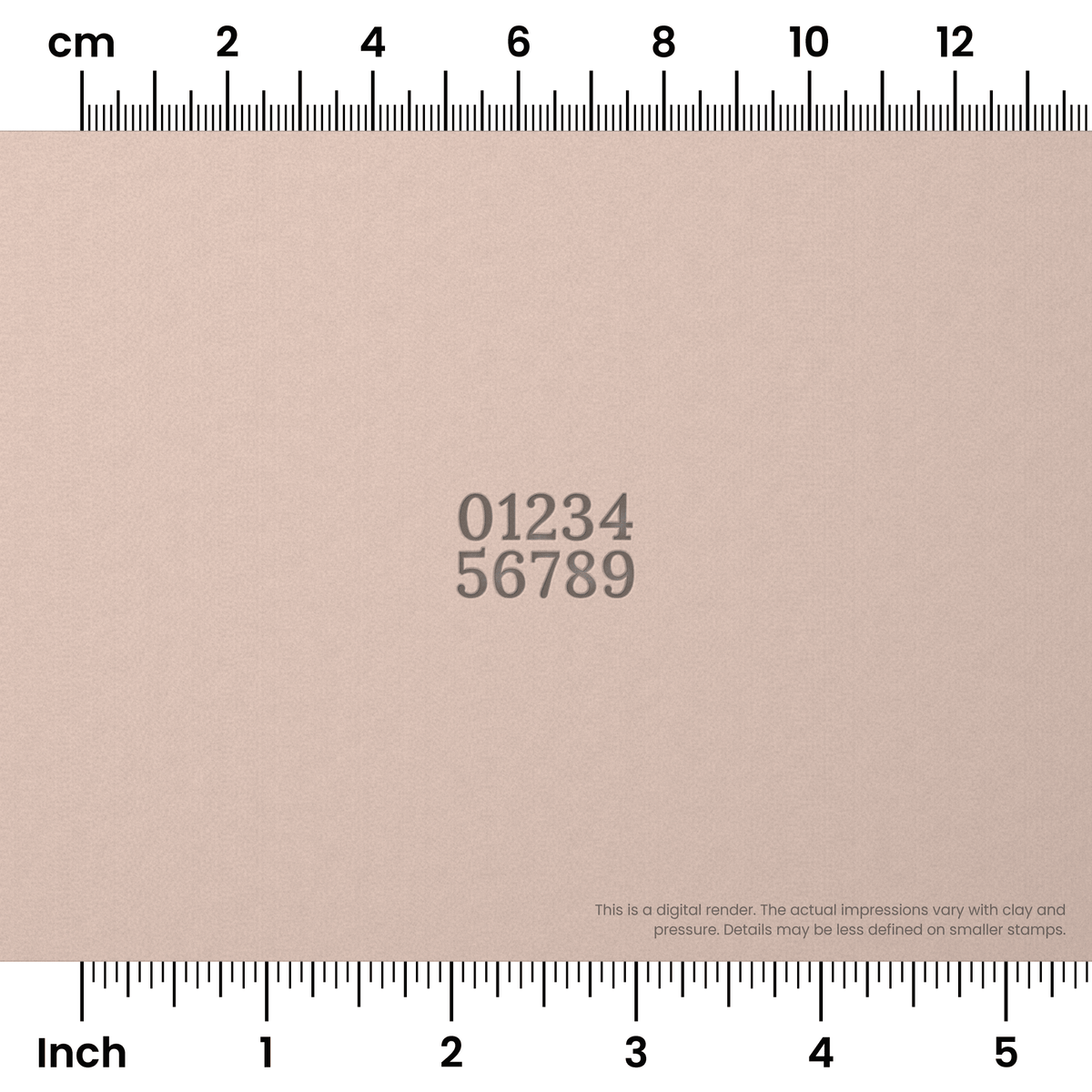 Lora | Number Stamp Sets - Ceramind® Tools