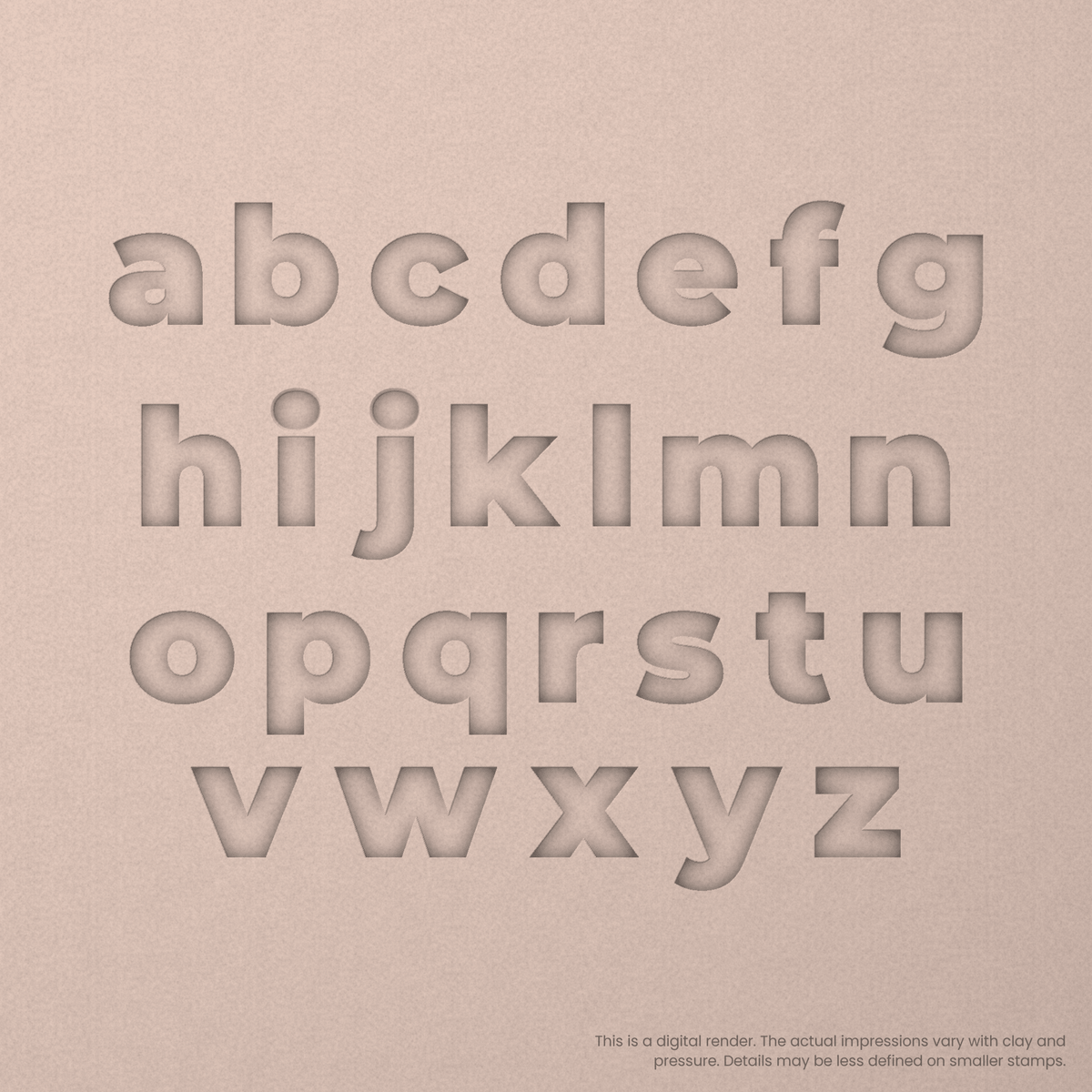 Montserrat | Font Rail Stamp Sets | Letters, Numbers, and Symbols - Ceramind® Tools