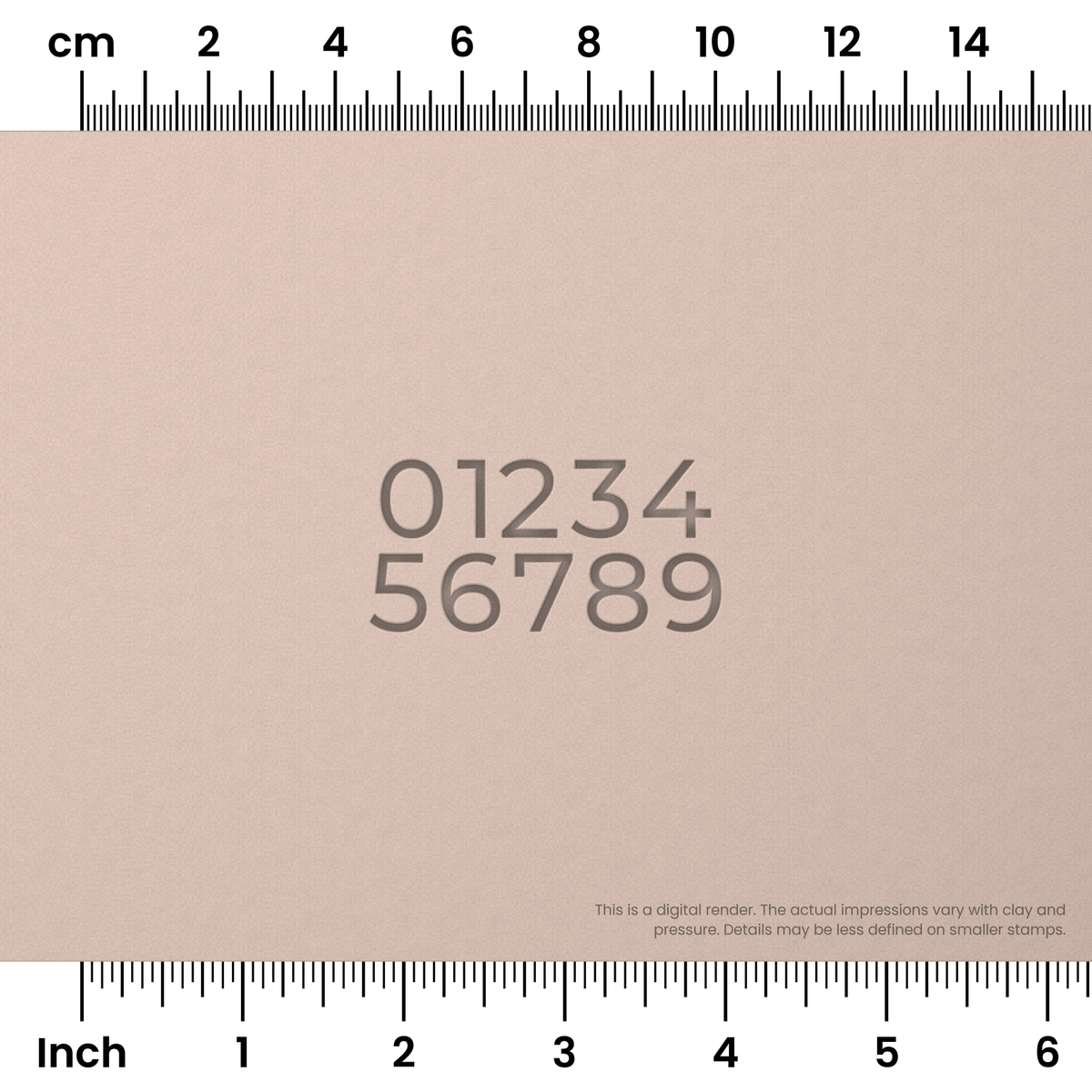 Montserrat | Number Stamp Sets - Ceramind® Tools