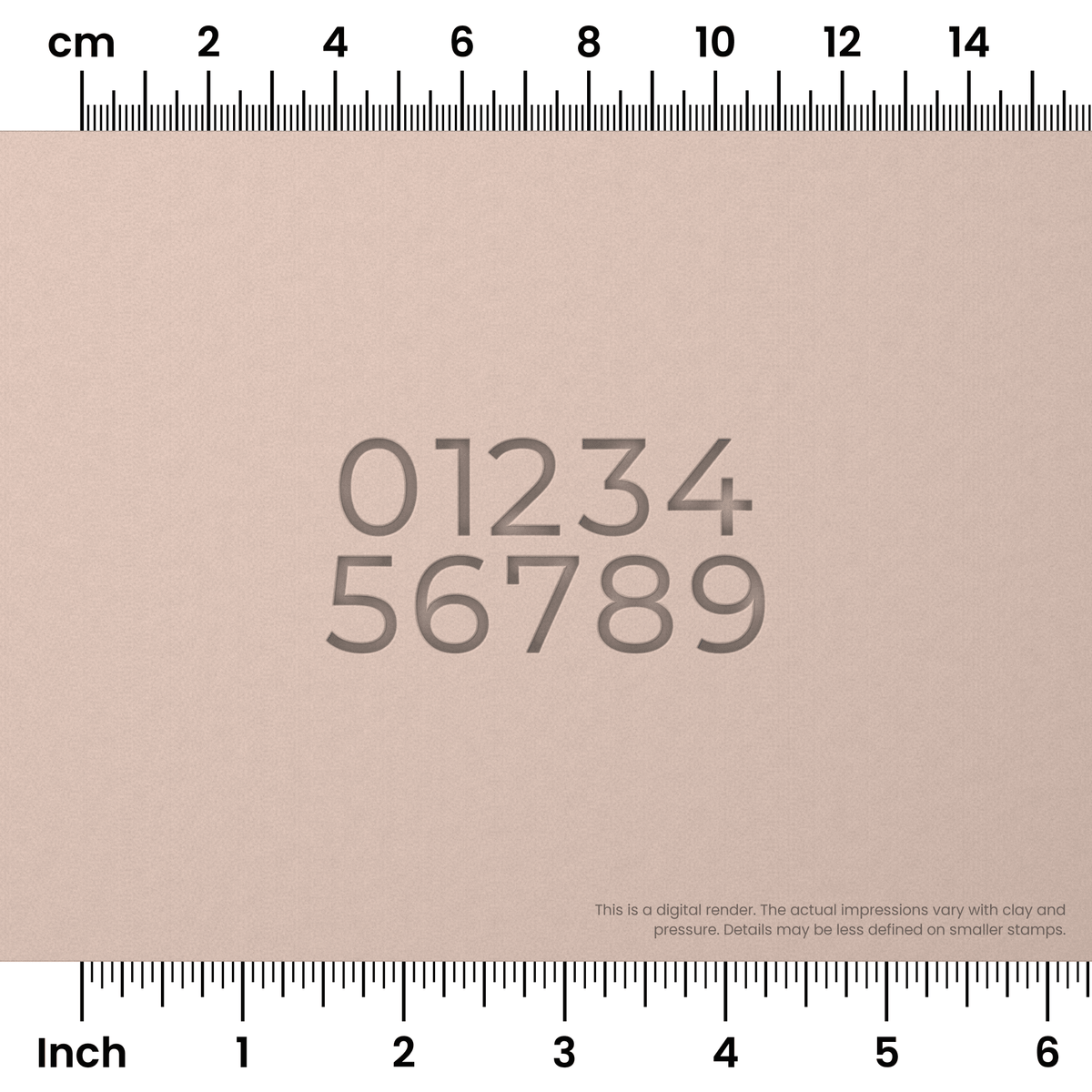 Montserrat | Number Stamp Sets - Ceramind® Tools