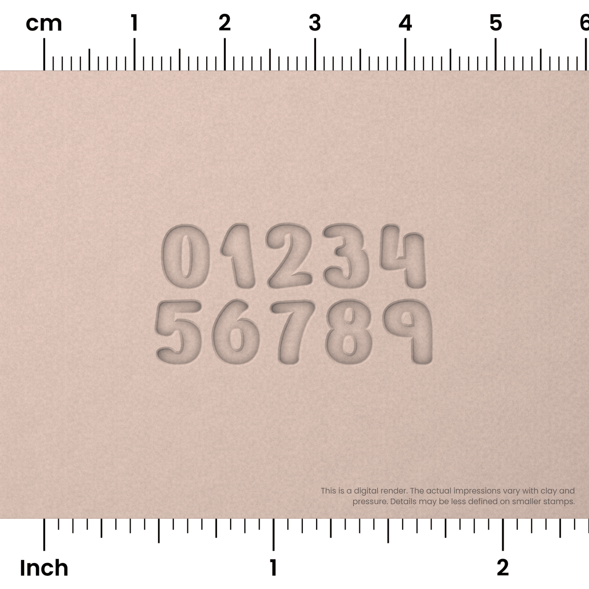 Nerko One | Number Stamp Sets - Ceramind® Tools