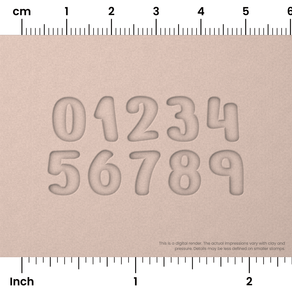 Nerko One | Number Stamp Sets - Ceramind® Tools