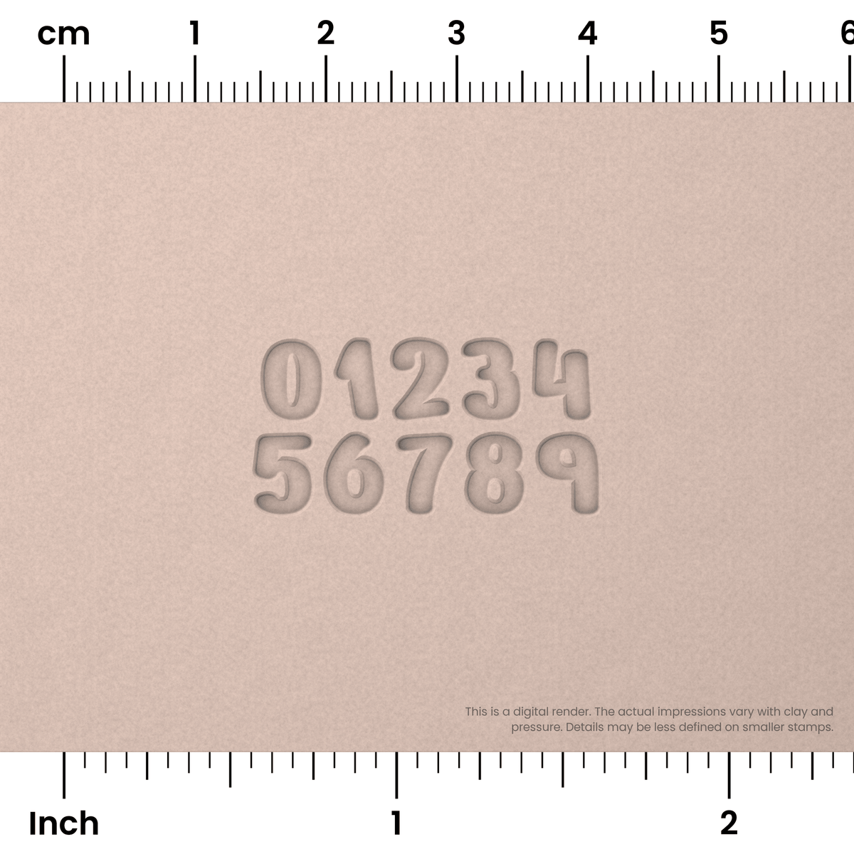 Nerko One | Number Stamp Sets - Ceramind® Tools