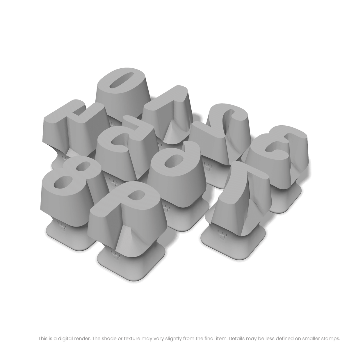 Nerko One | Number Stamp Sets - Ceramind® Tools