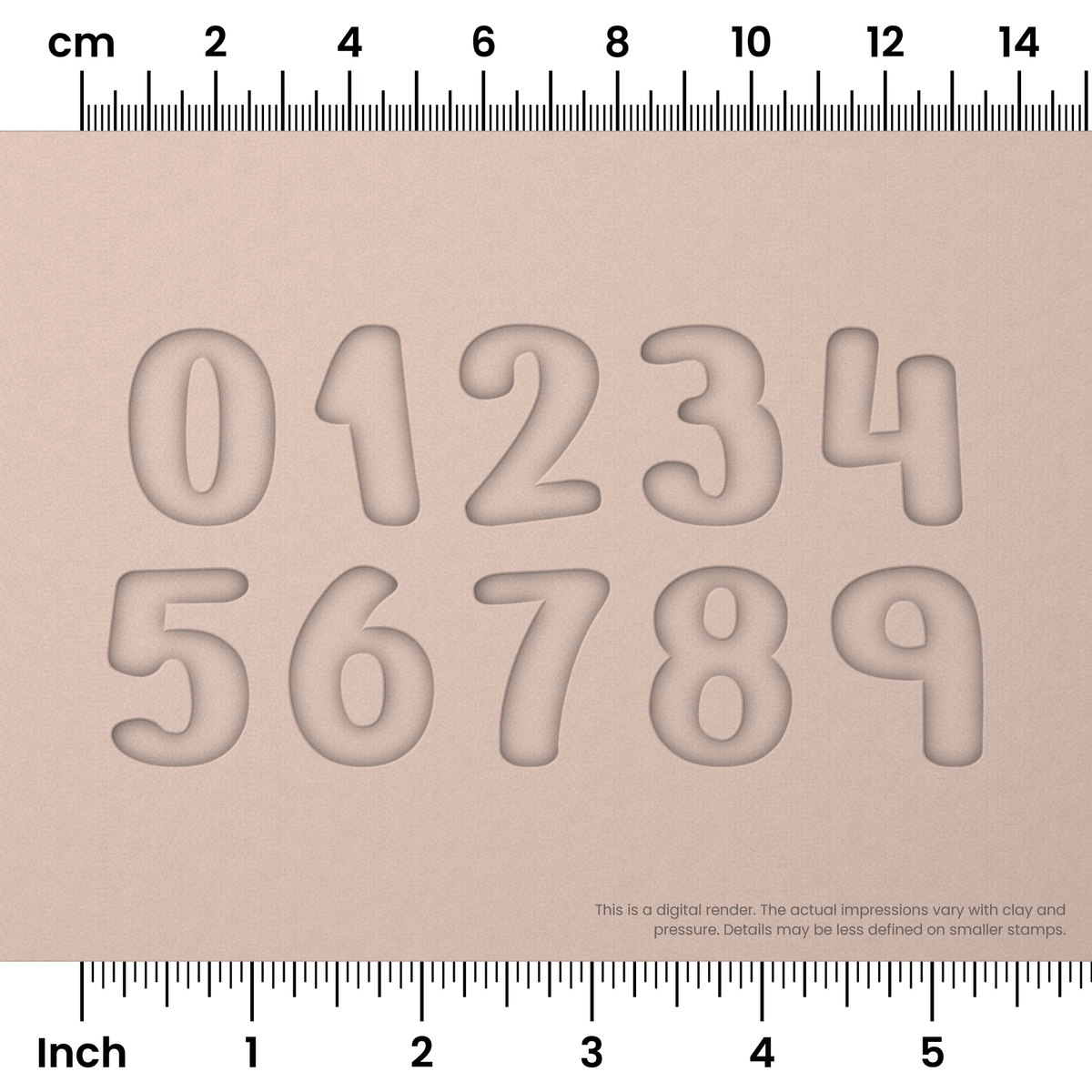 Nerko One | Number Stamp Sets - Ceramind® Tools