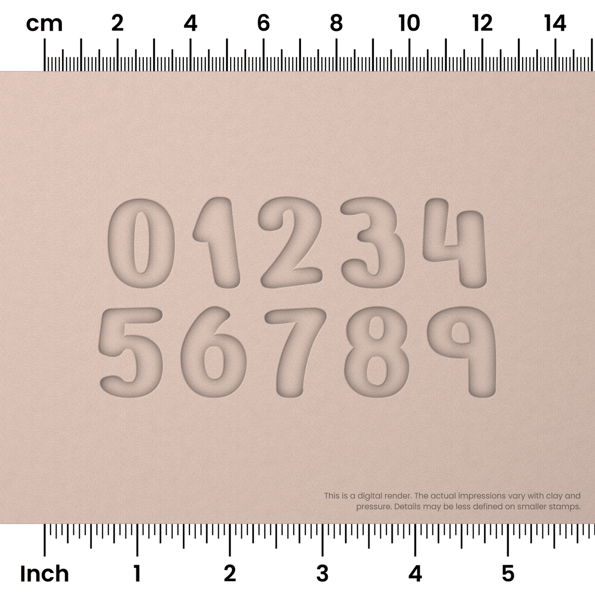 Nerko One | Number Stamp Sets - Ceramind® Tools