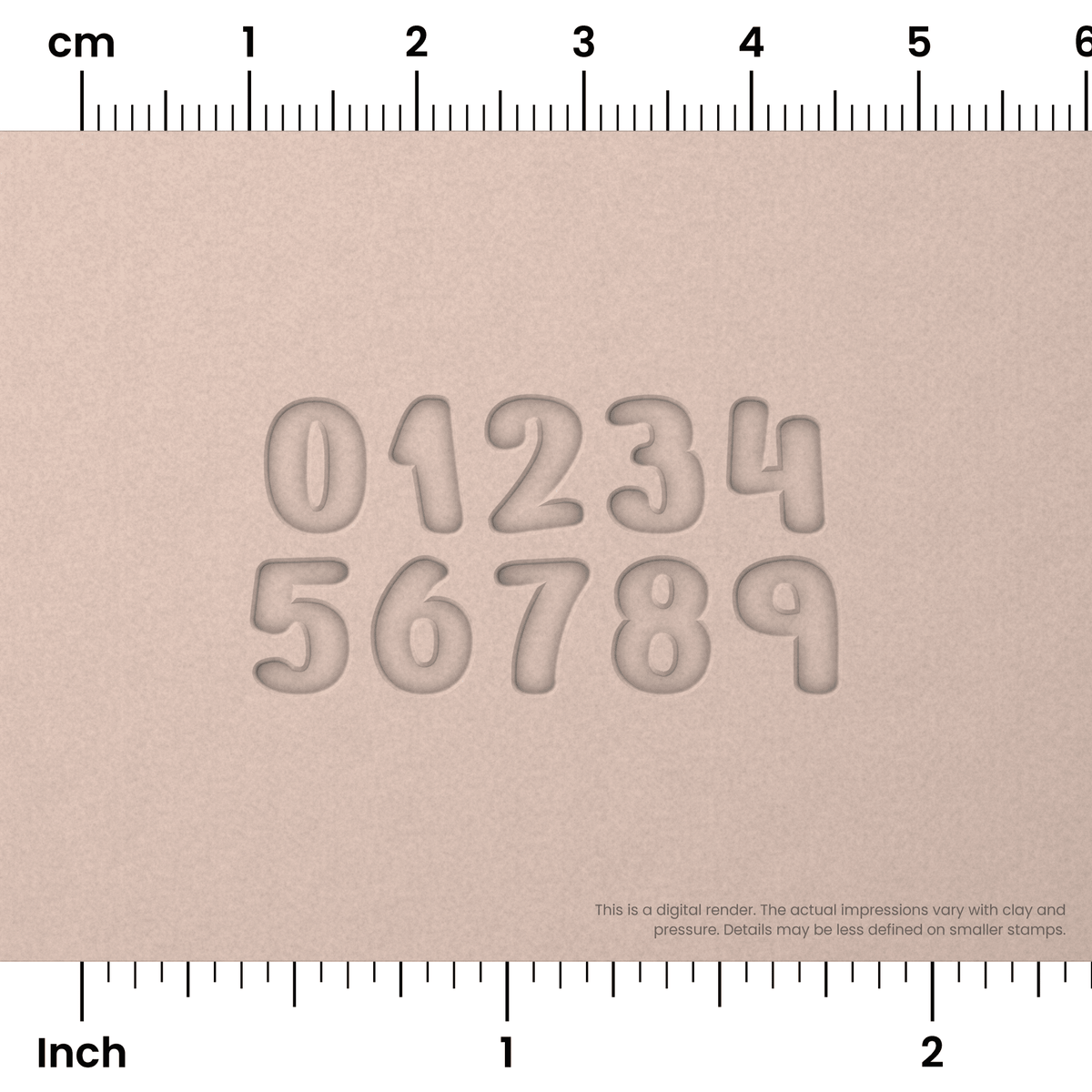 Nerko One | Number Stamp Sets - Ceramind® Tools