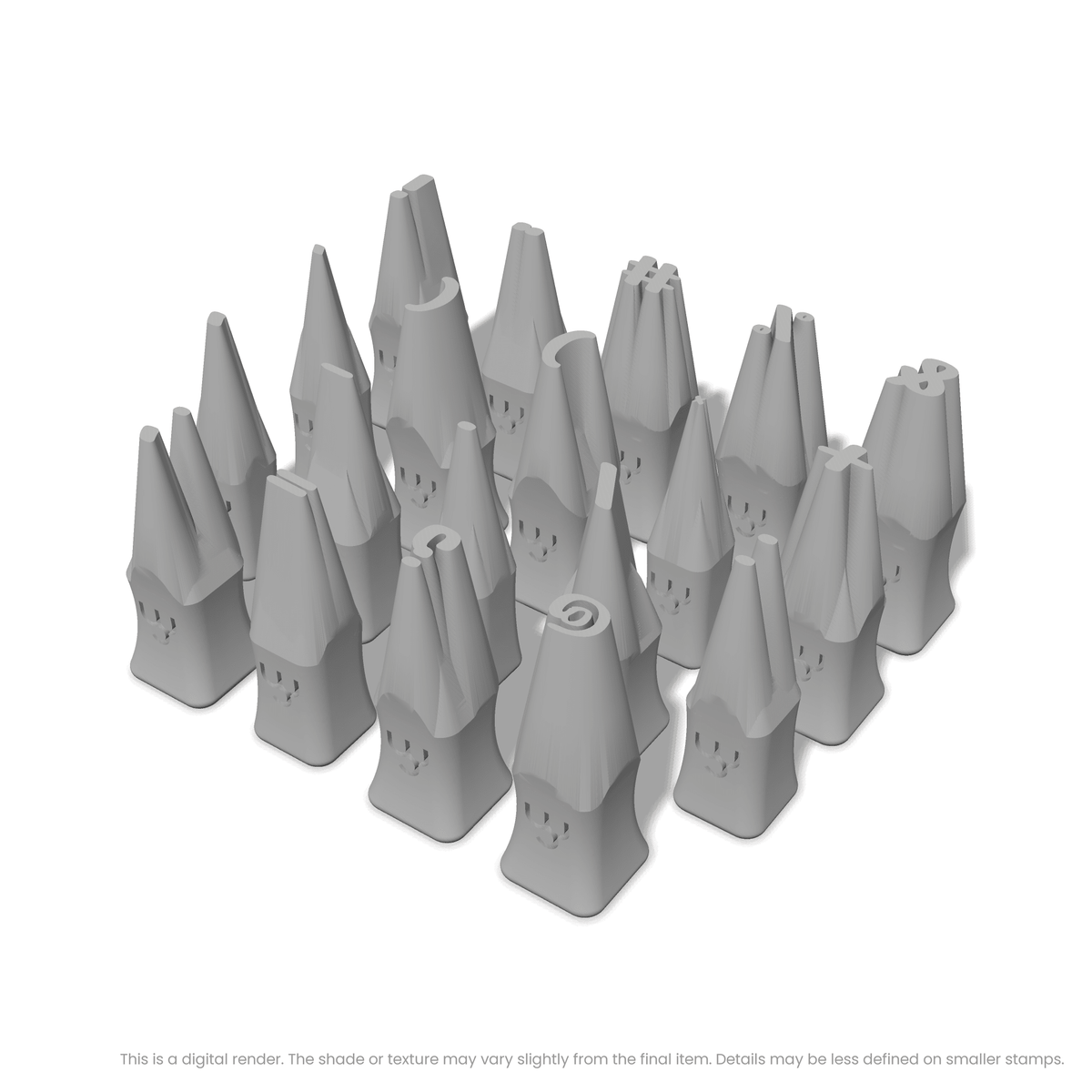 Nerko One | Symbol Stamp Sets - Ceramind® Tools