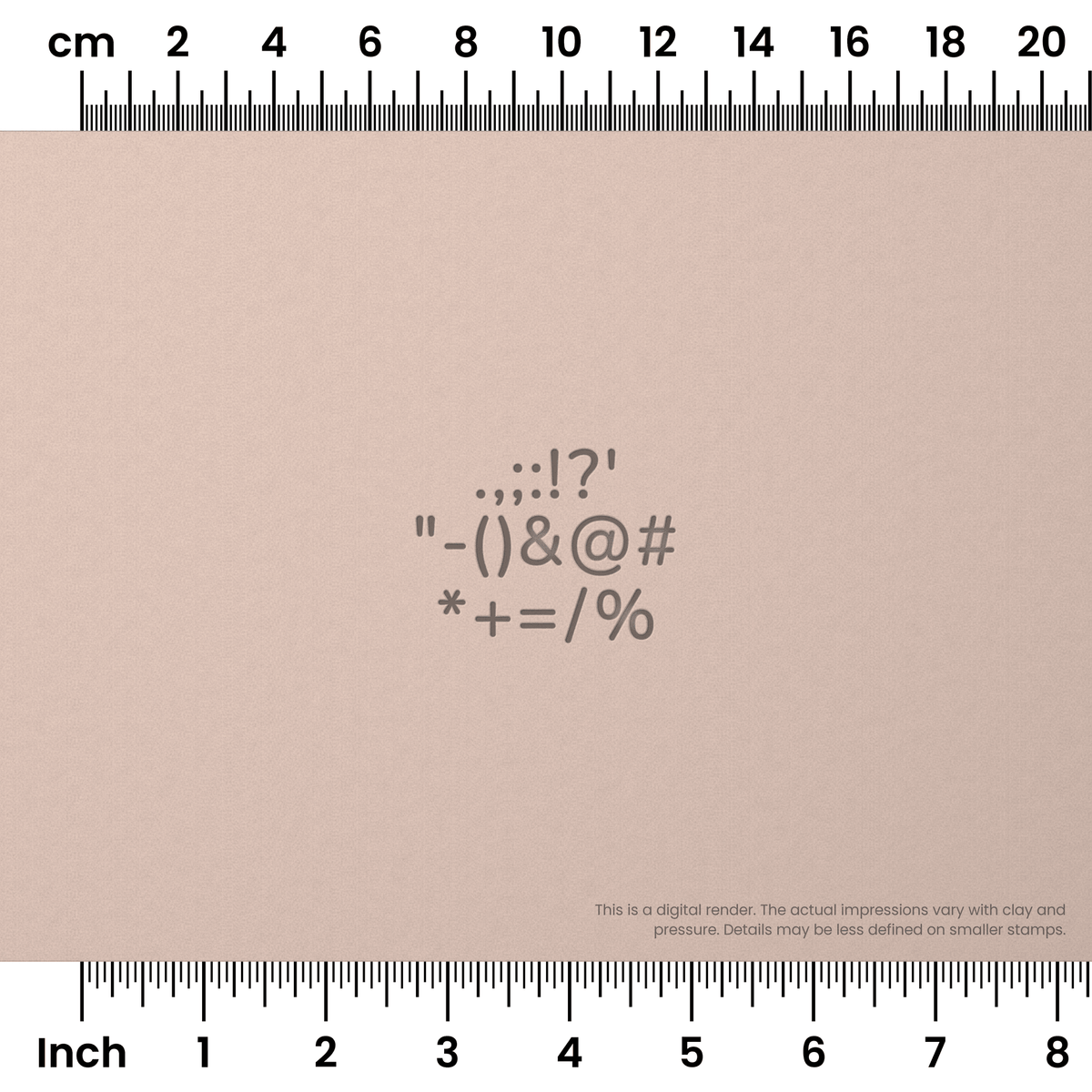 Nunito | Symbol Stamp Sets - Ceramind® Tools
