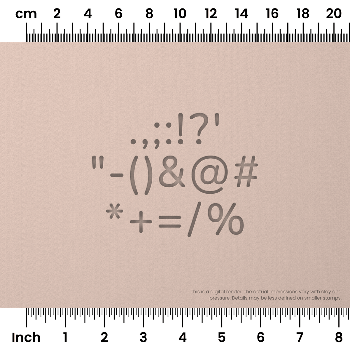 Nunito | Symbol Stamp Sets - Ceramind® Tools