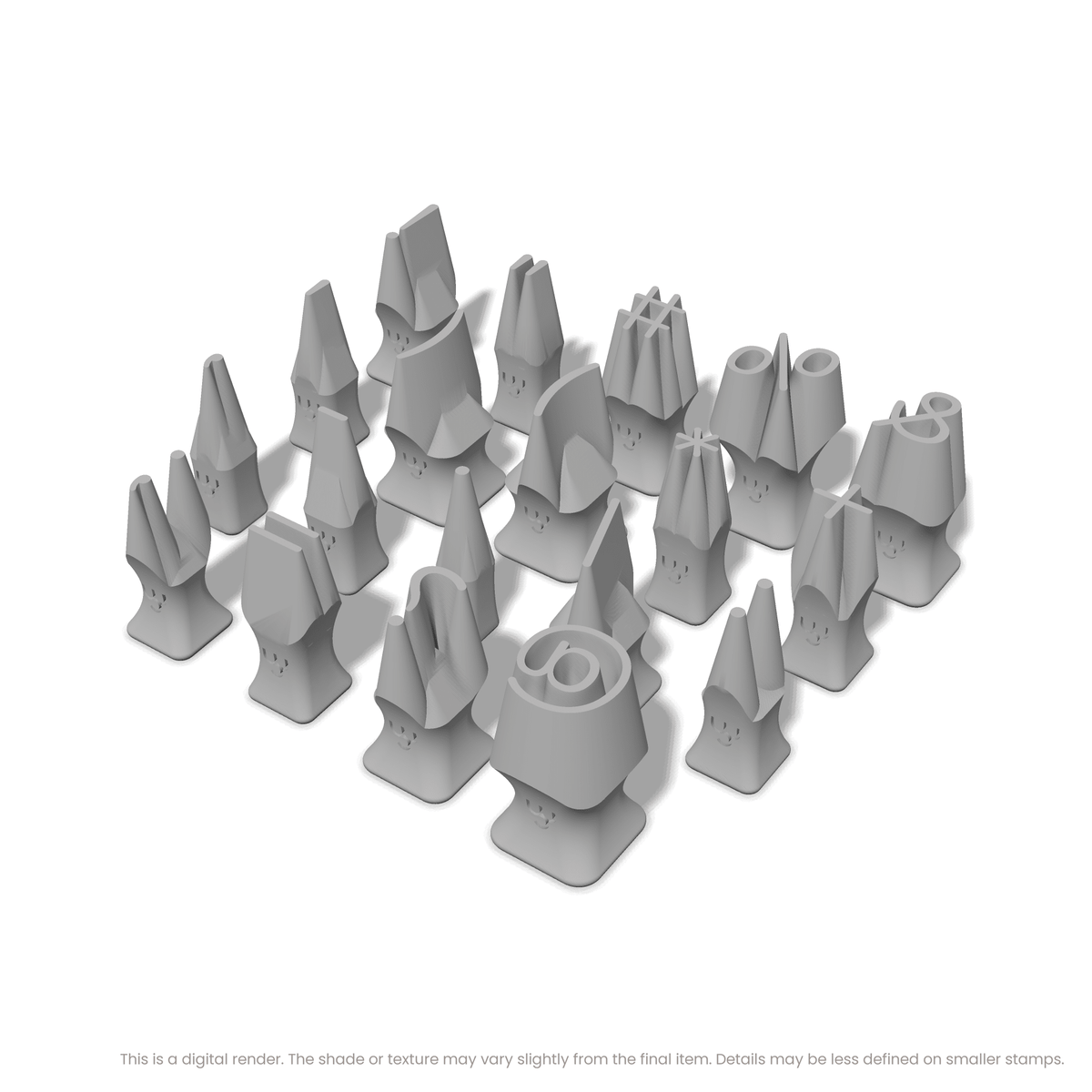 Nunito | Symbol Stamp Sets - Ceramind® Tools