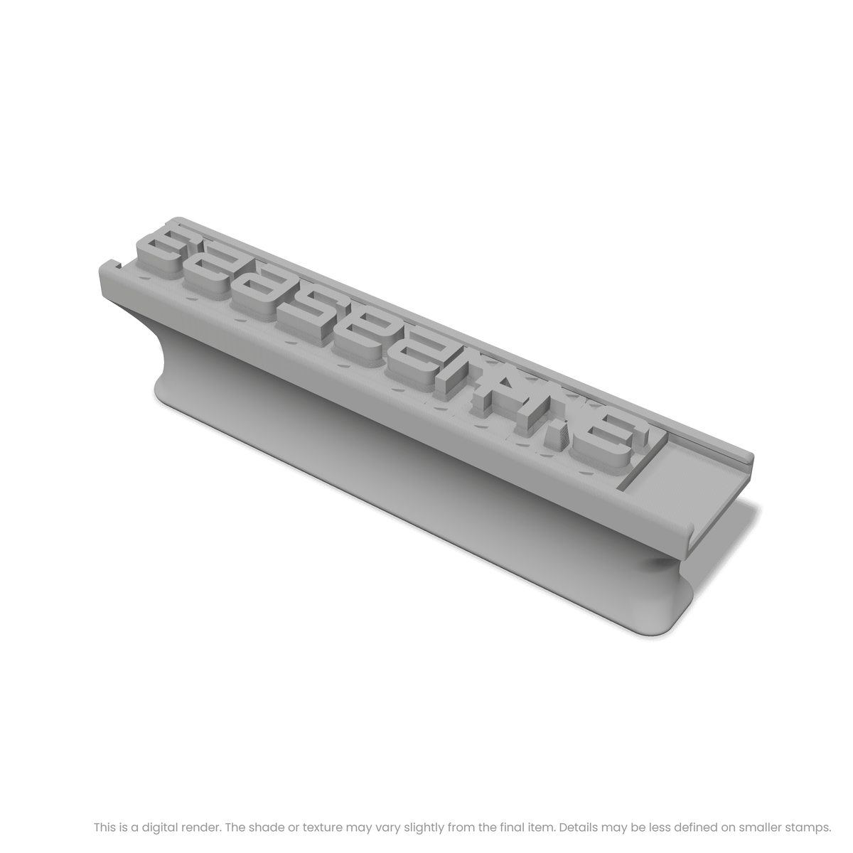 Orbitron | Font Rail Stamp Sets | Letters, Numbers, and Symbols - Ceramind® Tools