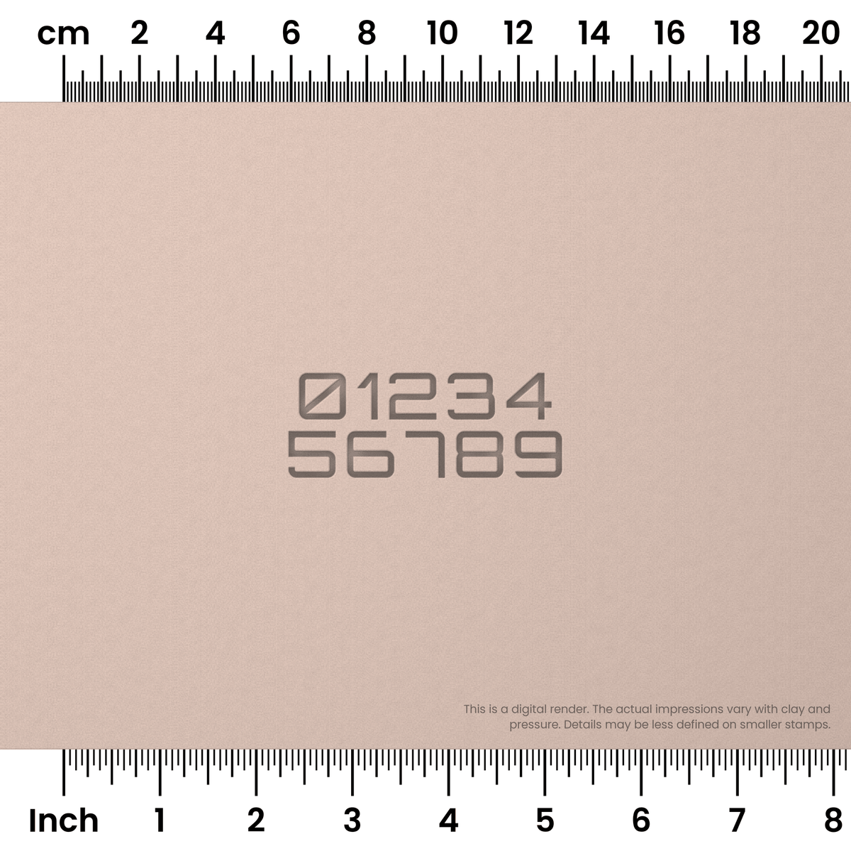 Orbitron | Number Stamp Sets - Ceramind® Tools