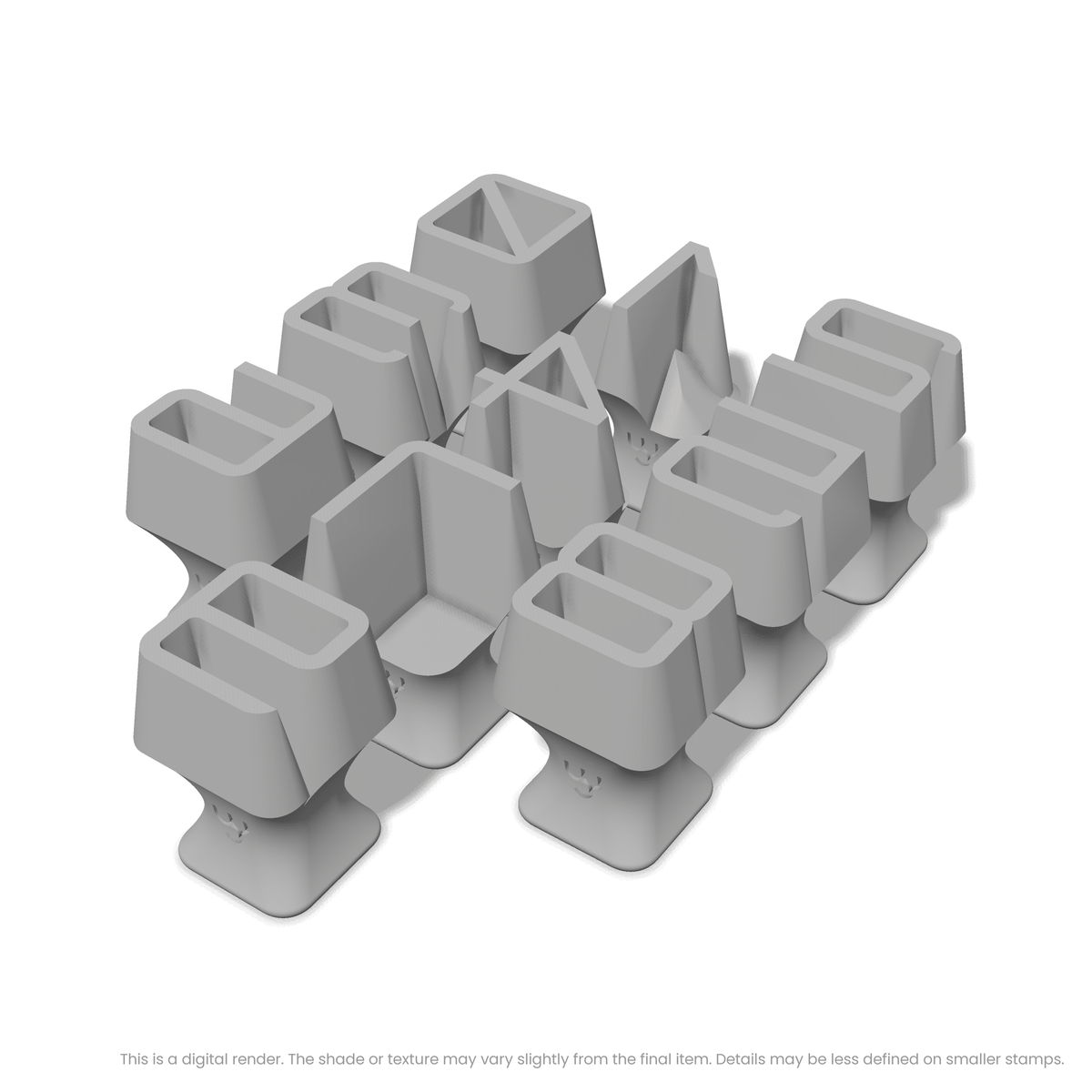 Orbitron | Number Stamp Sets - Ceramind® Tools