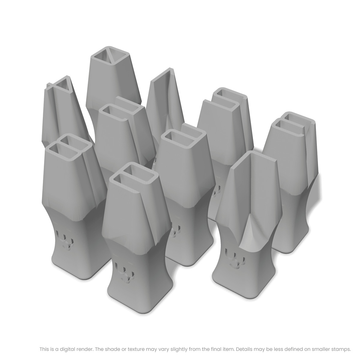 Orbitron | Number Stamp Sets - Ceramind® Tools