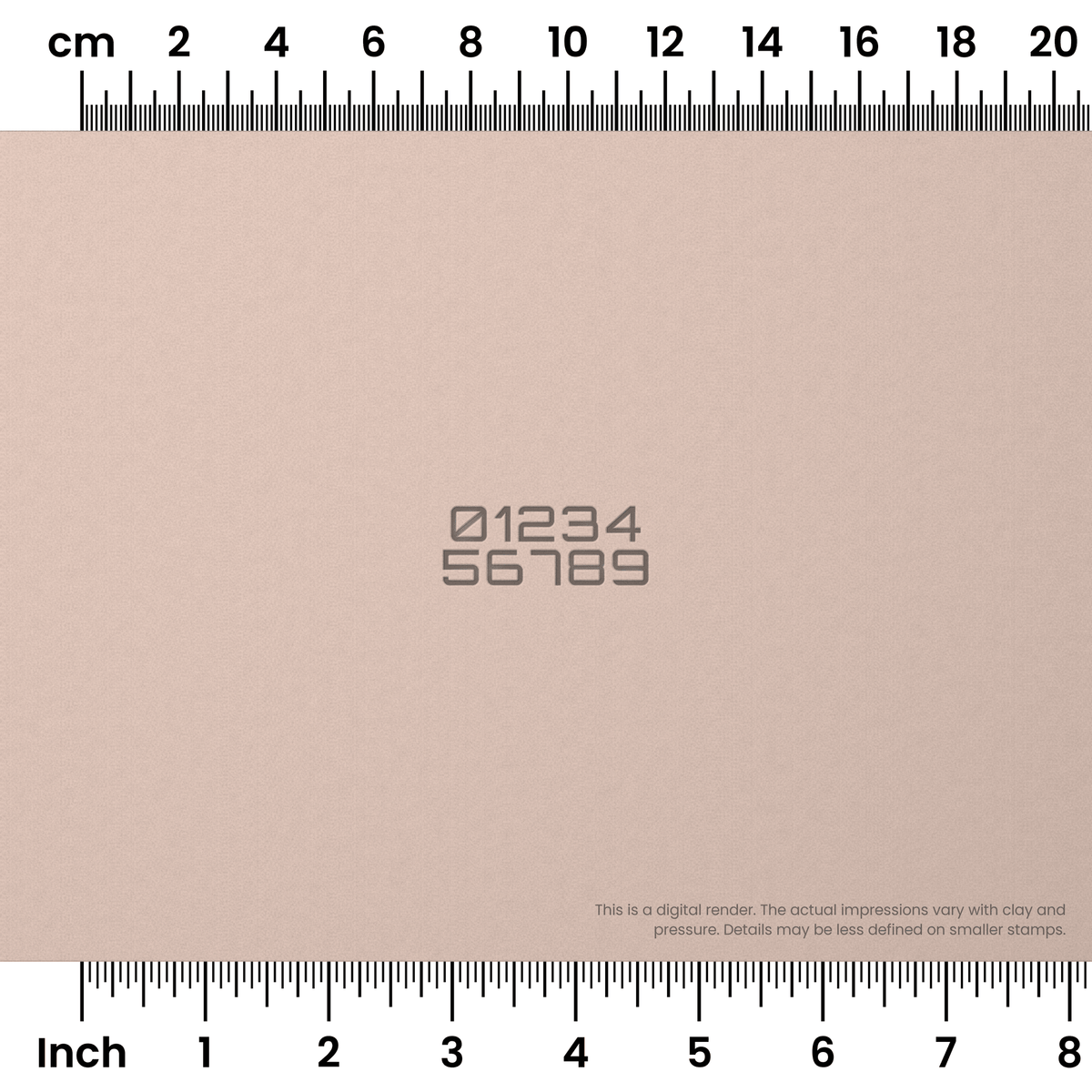 Orbitron | Number Stamp Sets - Ceramind® Tools