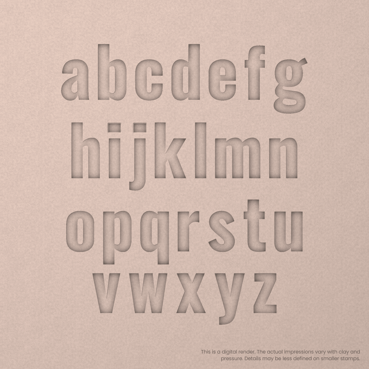 Oswald | Font Rail Stamp Sets | Letters, Numbers, and Symbols - Ceramind® Tools