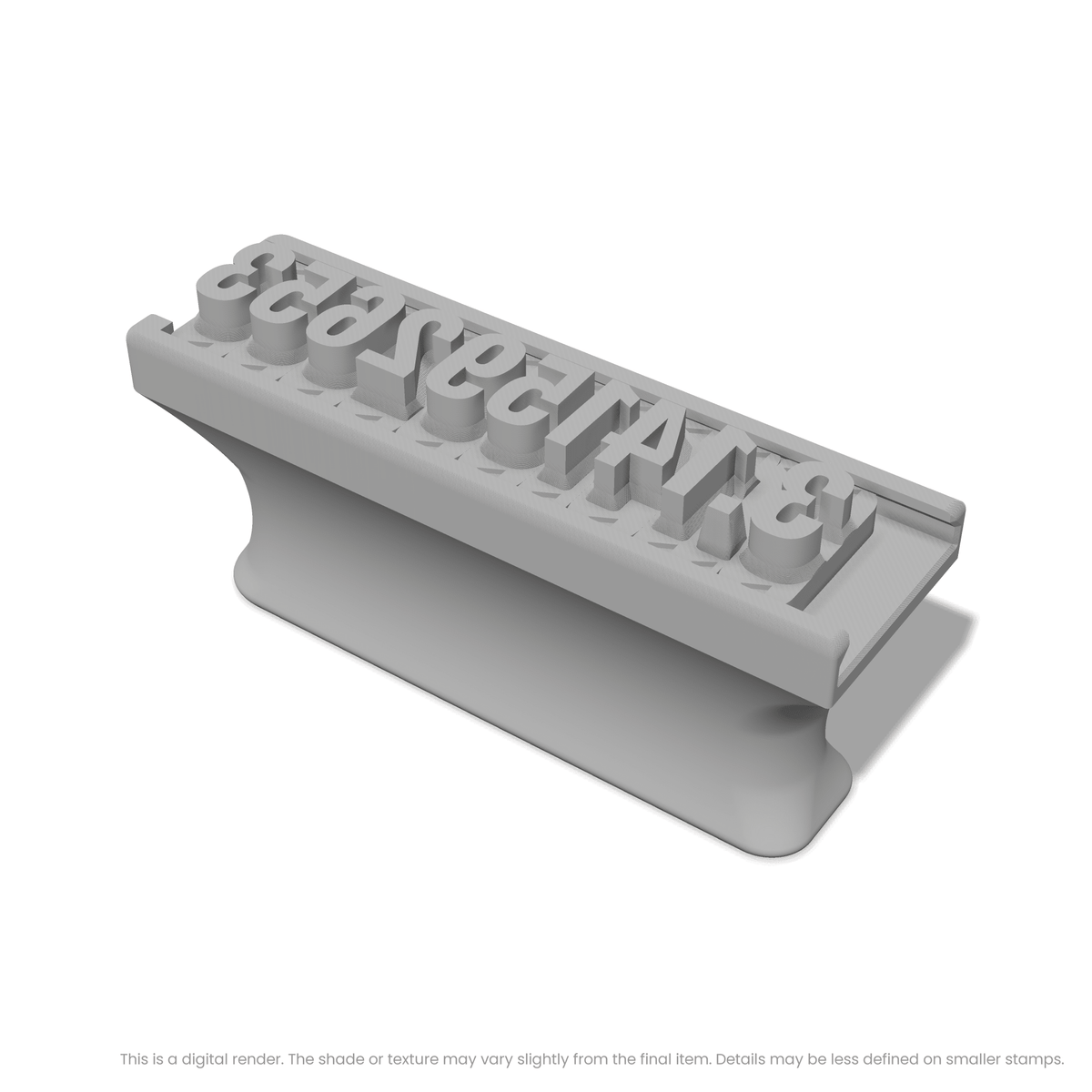 Oswald | Font Rail Stamp Sets | Letters, Numbers, and Symbols - Ceramind® Tools