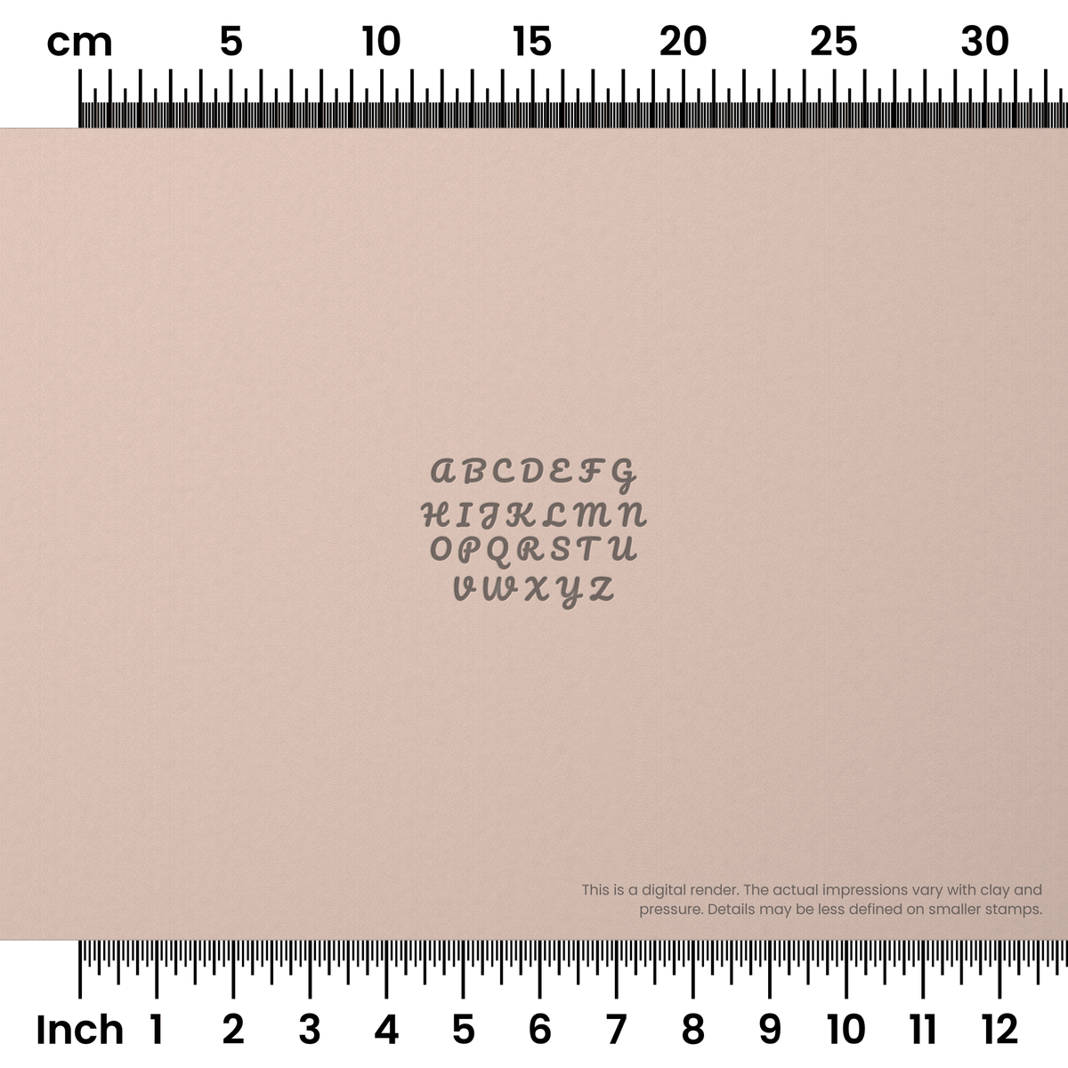 Pacifico | All Caps | Alphabet Stamp Sets - Ceramind® Tools