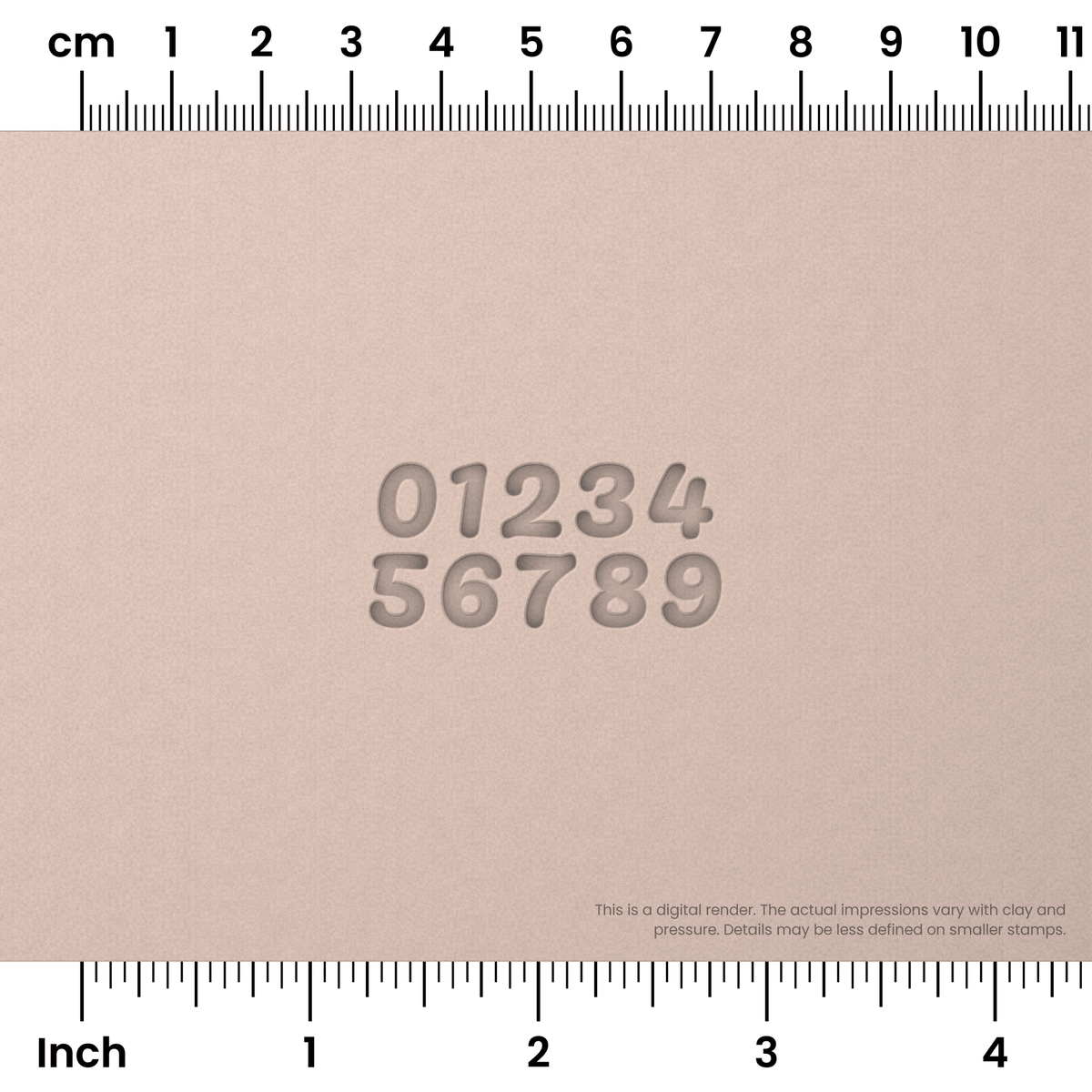 Pacifico | Number Stamp Sets - Ceramind® Tools