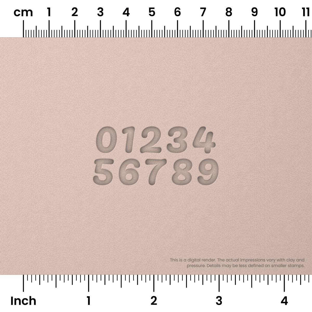Pacifico | Number Stamp Sets - Ceramind® Tools