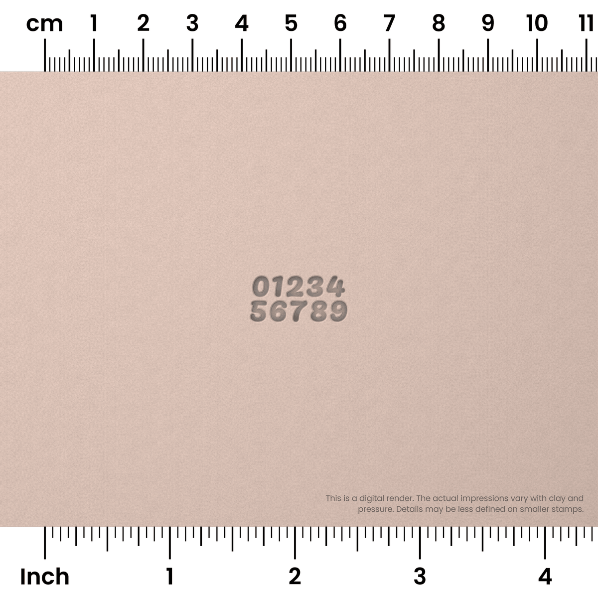 Pacifico | Number Stamp Sets - Ceramind® Tools