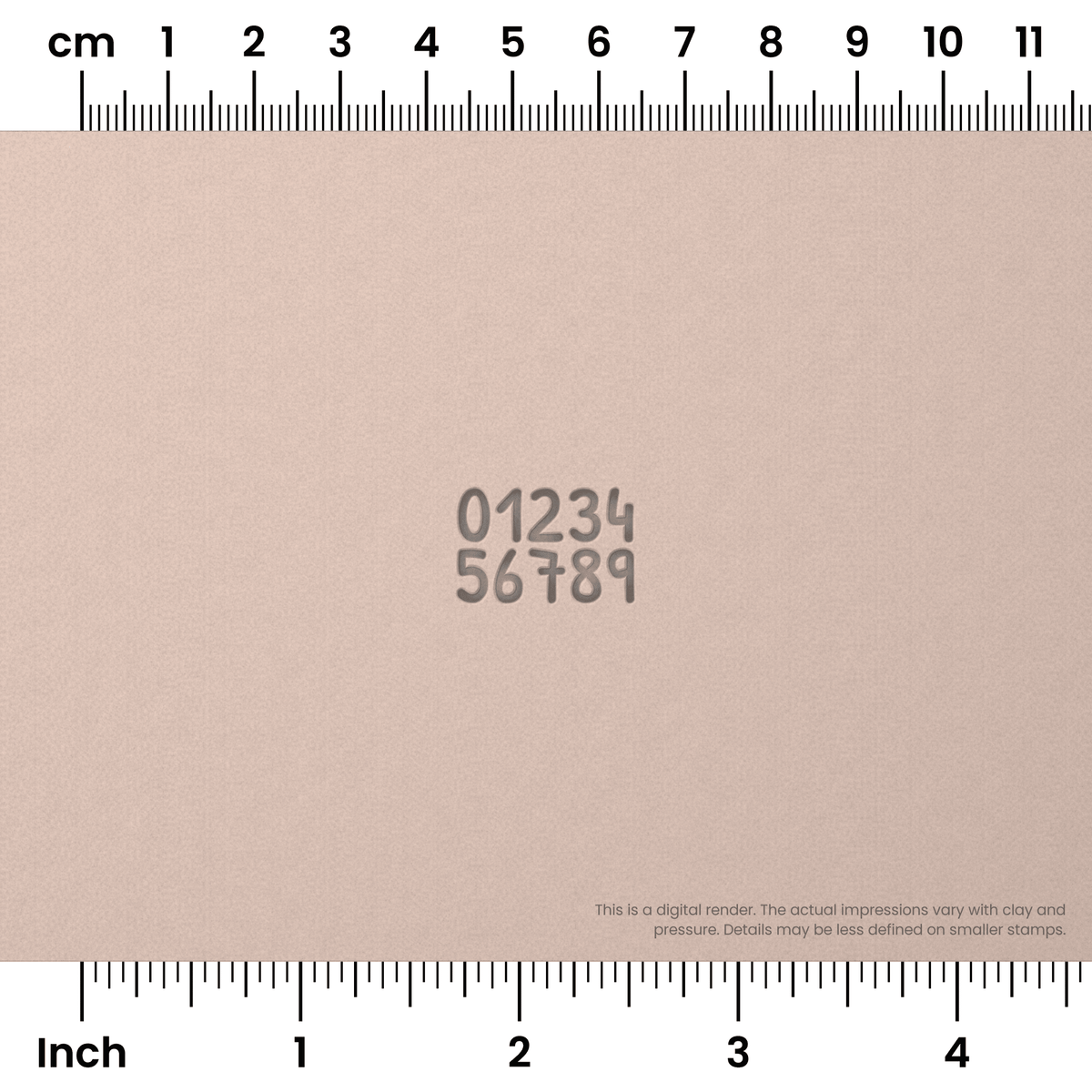 Patrick Hand | Number Stamp Sets - Ceramind® Tools