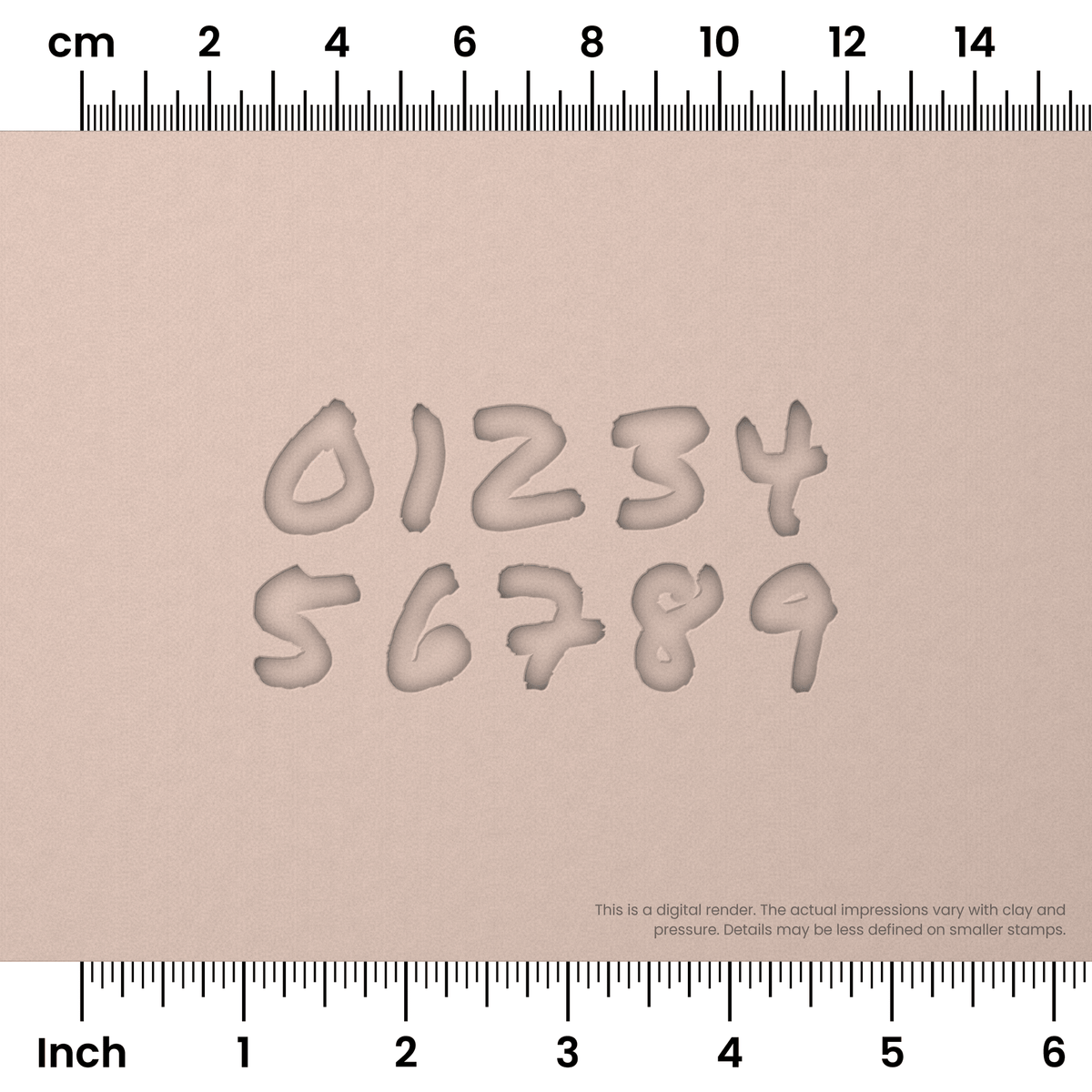 Permanent Marker | Number Stamp Sets - Ceramind® Tools