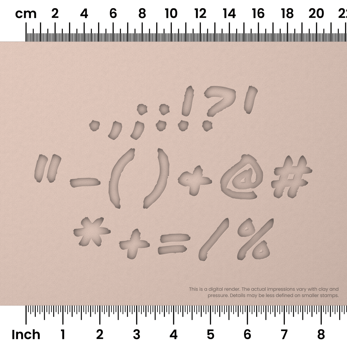 Permanent Marker | Symbol Stamp Sets - Ceramind® Tools