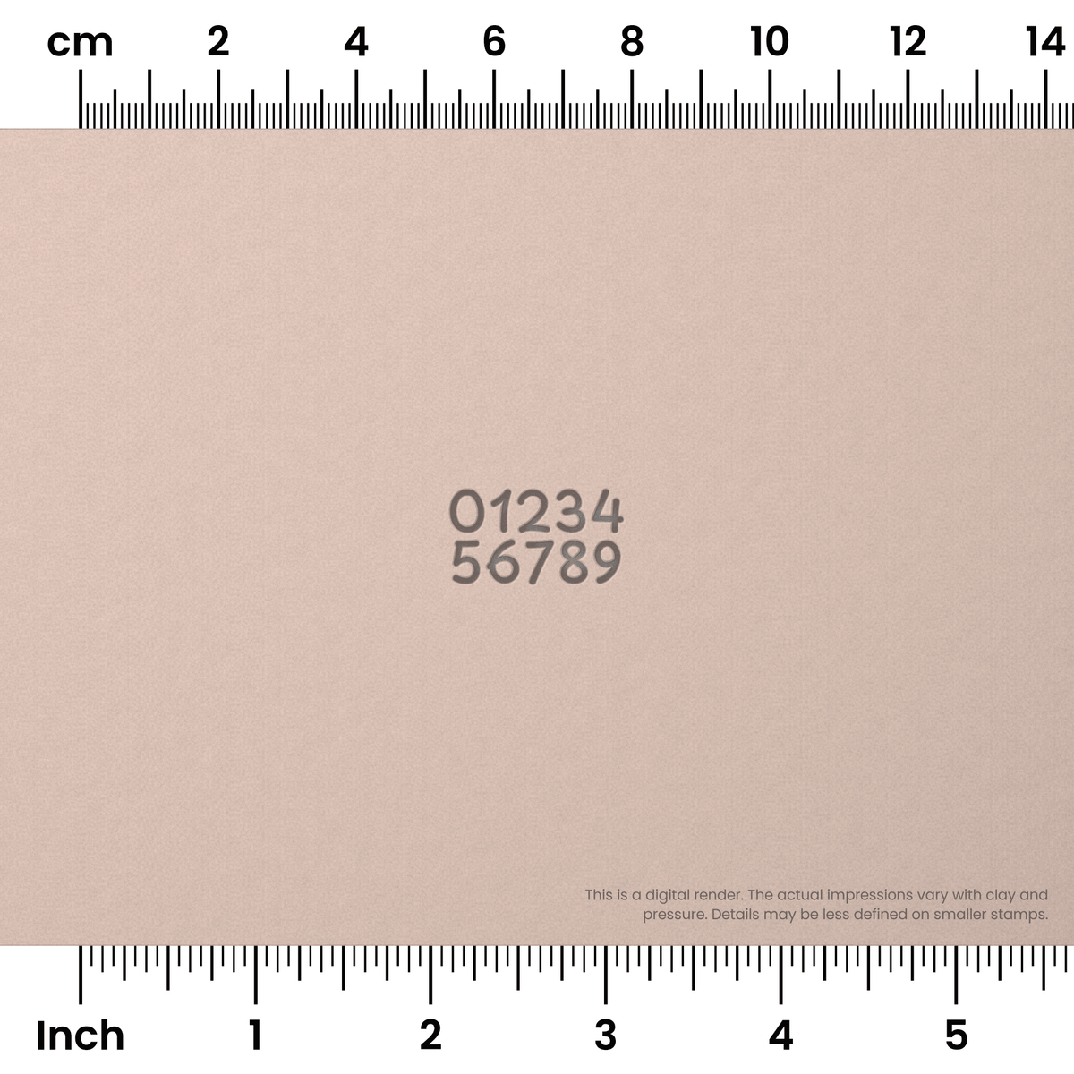 Playpen Sans | Number Stamp Sets - Ceramind® Tools