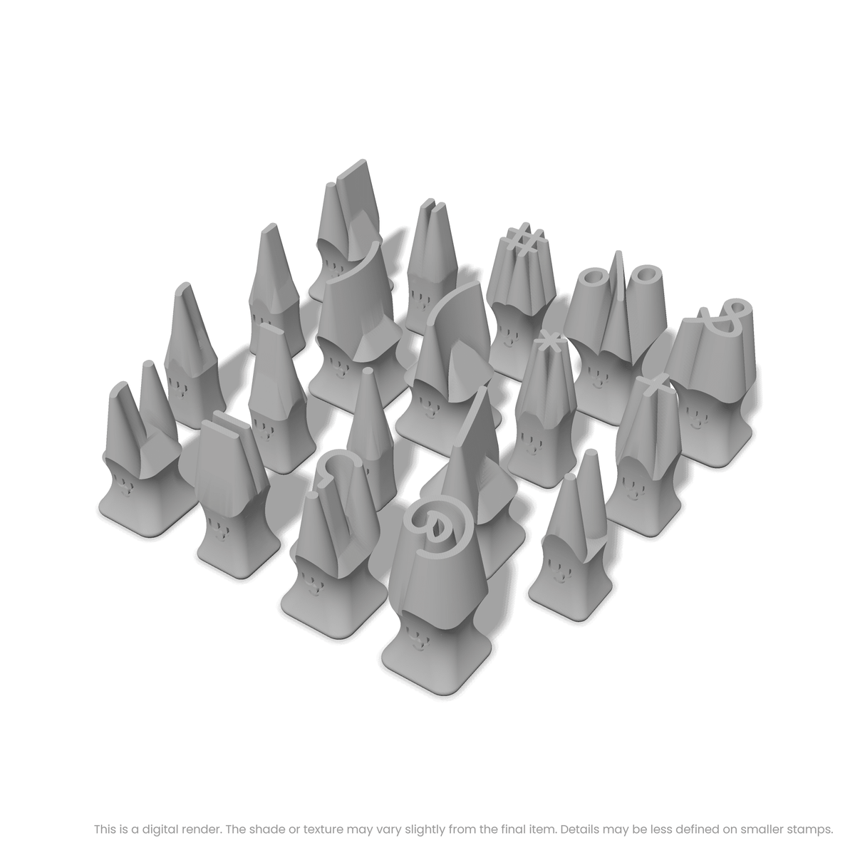 Playpen Sans | Symbol Stamp Sets - Ceramind® Tools
