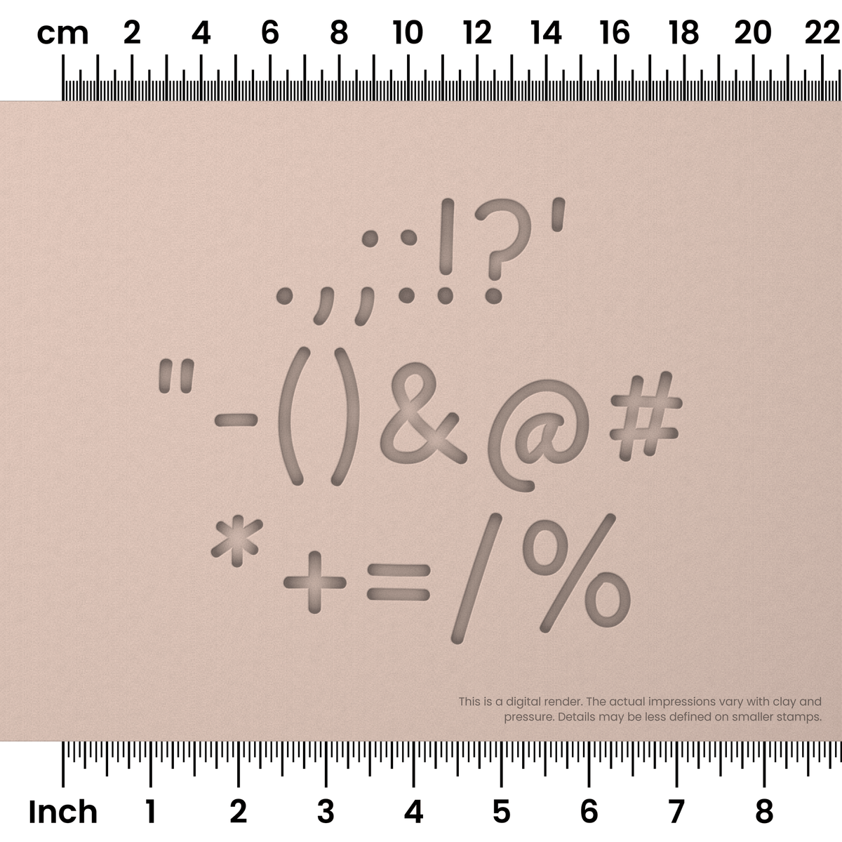 Playpen Sans | Symbol Stamp Sets - Ceramind® Tools