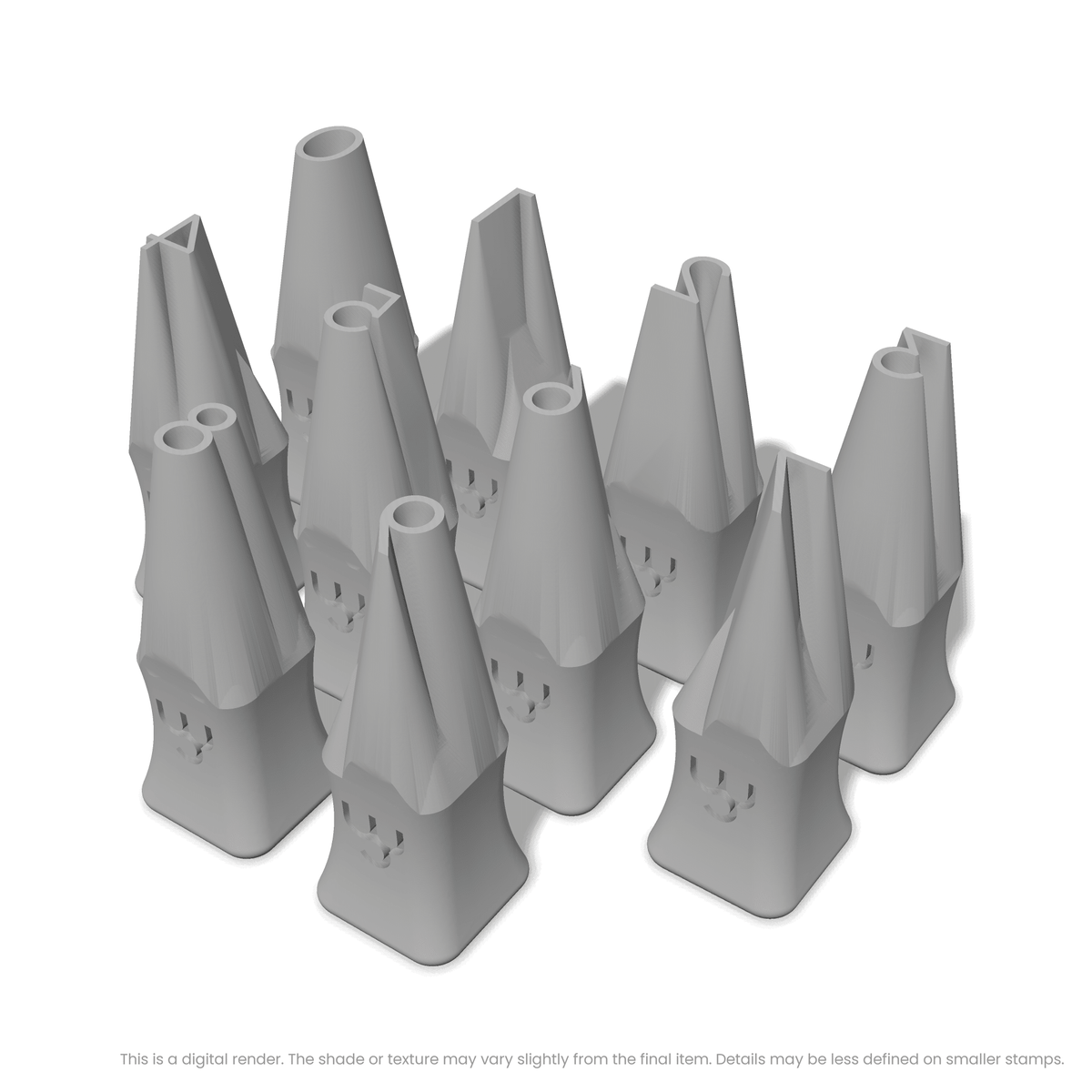 Plus Jakarta Sans | Number Stamp Sets - Ceramind® Tools